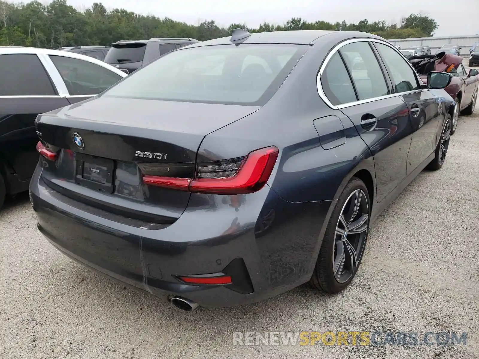 4 Photograph of a damaged car 3MW5R7J09M8B57859 BMW 3 SERIES 2021