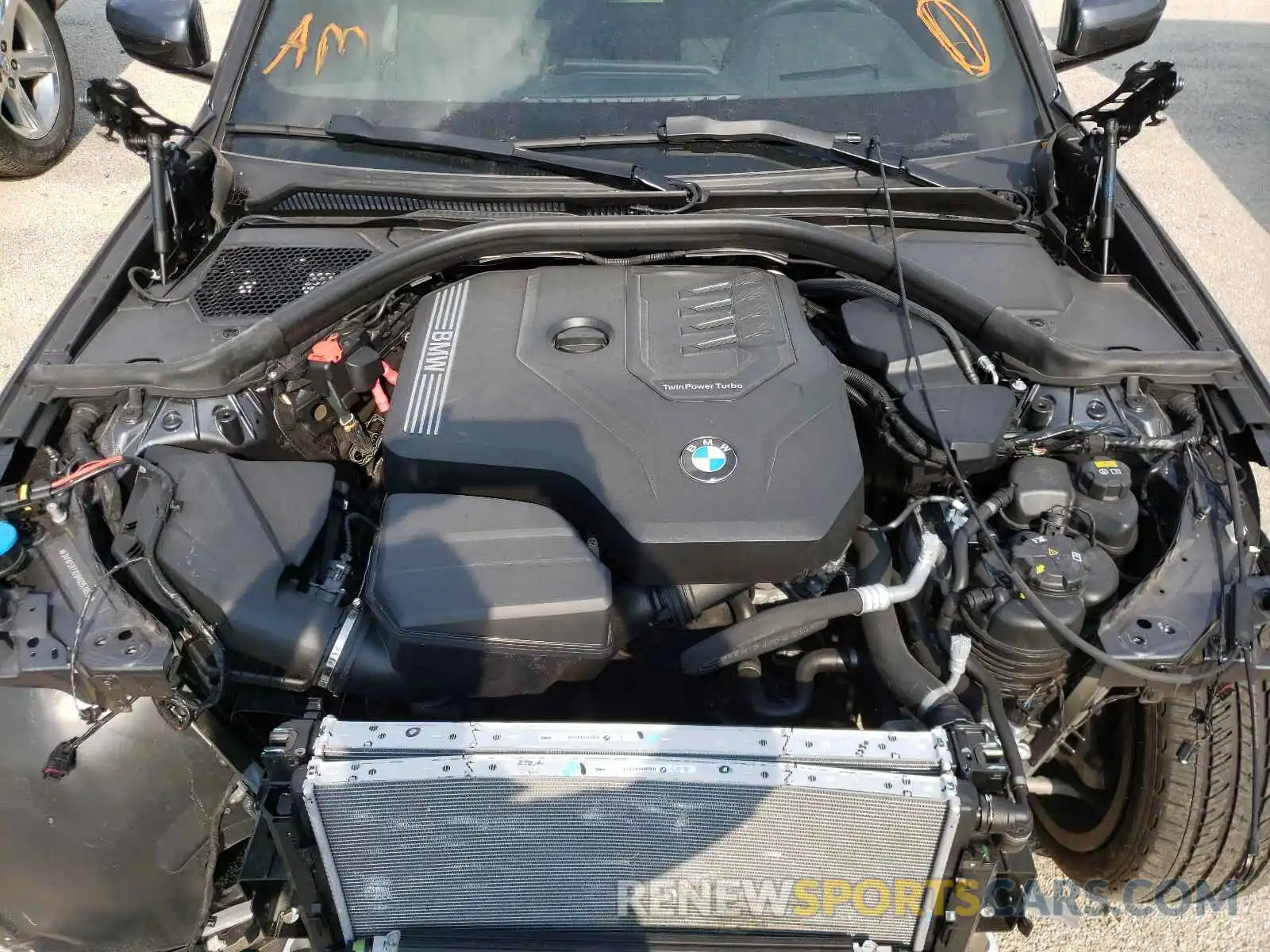 7 Фотография поврежденного автомобиля 3MW5R7J09M8B57859 BMW 3 SERIES 2021