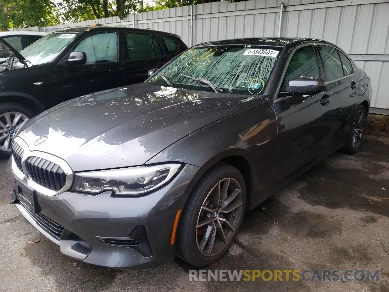 2 Photograph of a damaged car 3MW5R7J09M8B65525 BMW 3 SERIES 2021