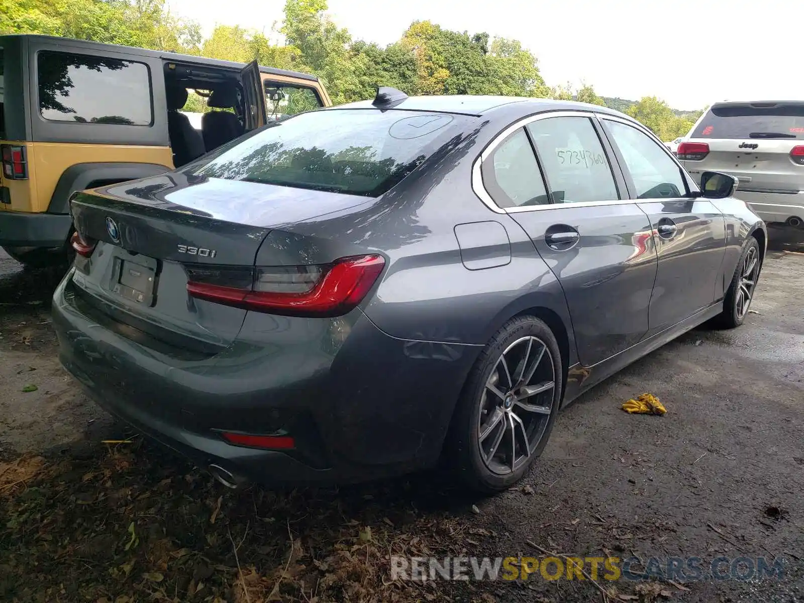 4 Photograph of a damaged car 3MW5R7J09M8B65525 BMW 3 SERIES 2021