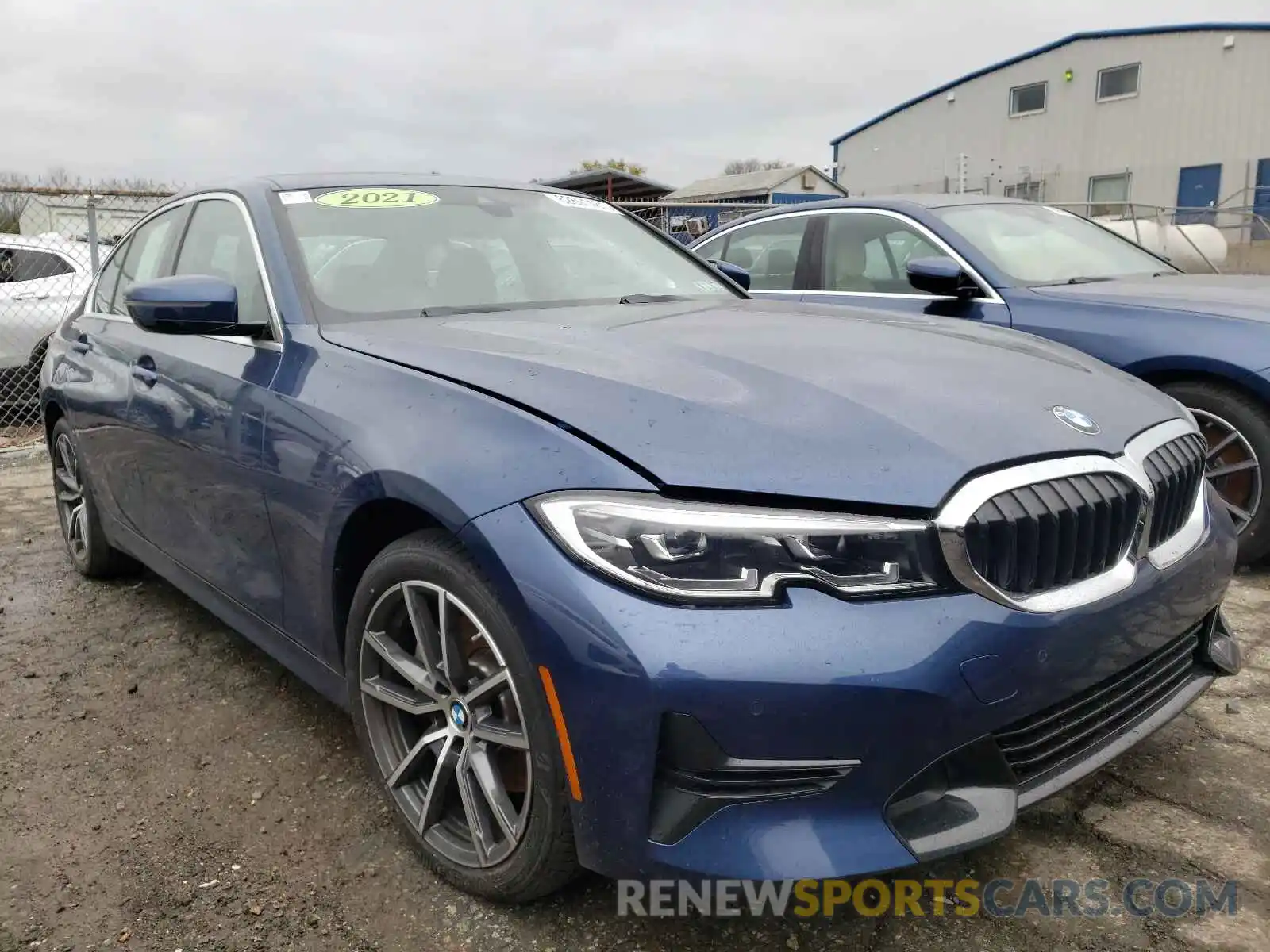 1 Photograph of a damaged car 3MW5R7J09M8B73009 BMW 3 SERIES 2021