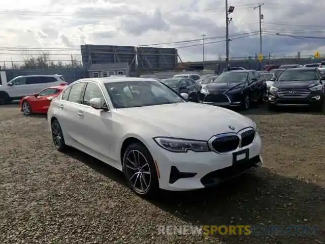 1 Photograph of a damaged car 3MW5R7J09M8B76508 BMW 3 SERIES 2021