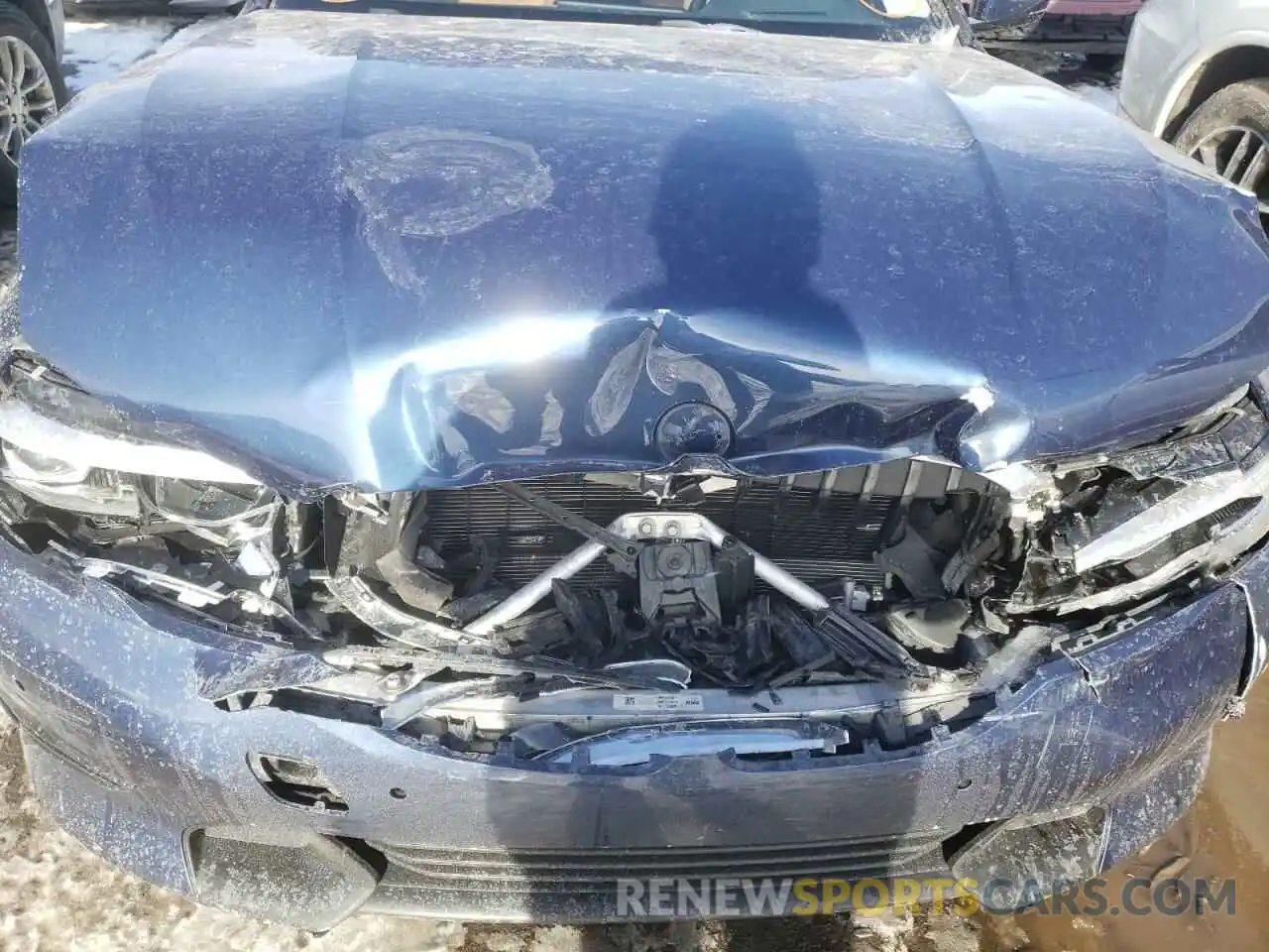 11 Photograph of a damaged car 3MW5R7J09M8C01844 BMW 3 SERIES 2021