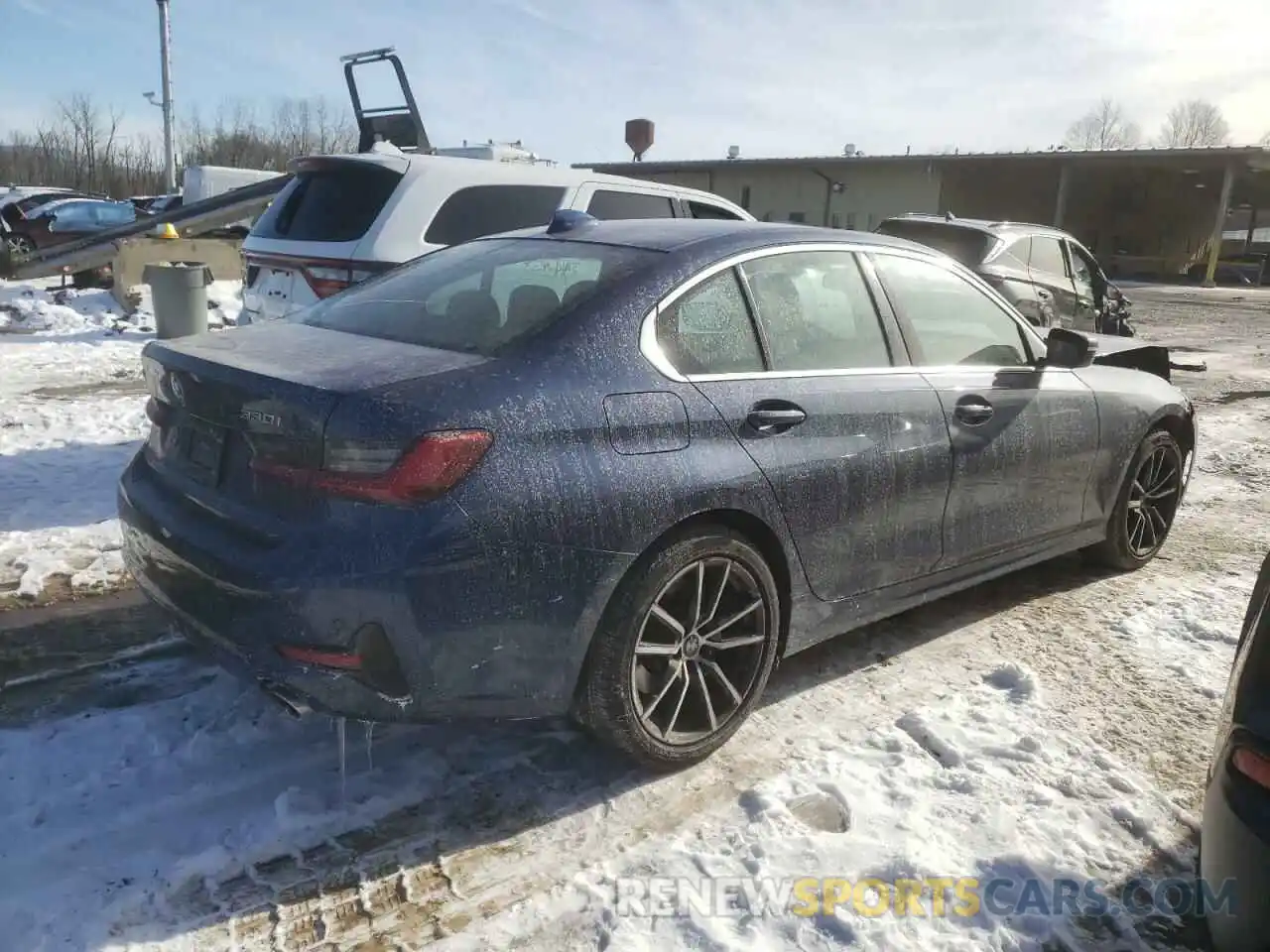 3 Photograph of a damaged car 3MW5R7J09M8C01844 BMW 3 SERIES 2021