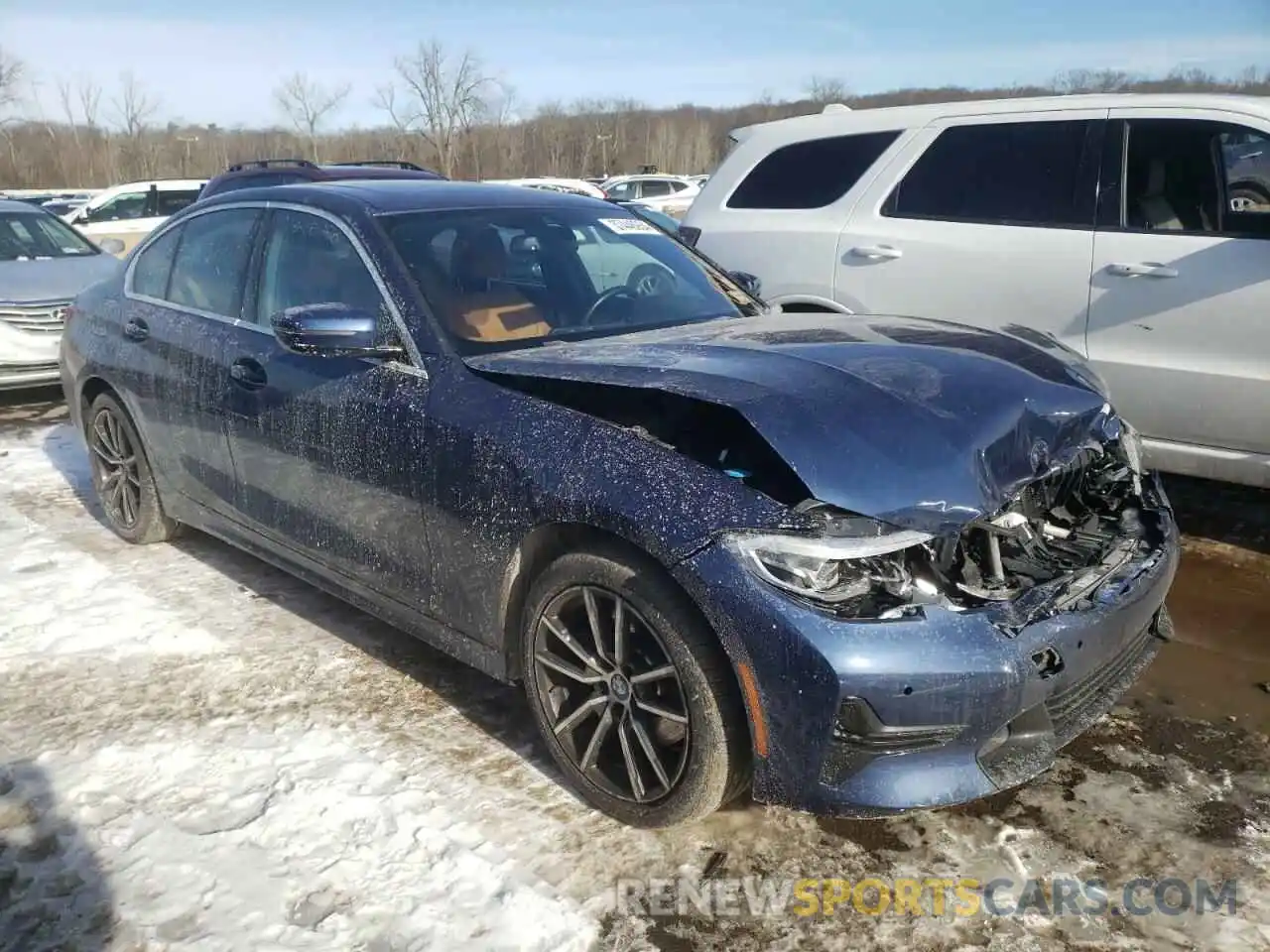 4 Photograph of a damaged car 3MW5R7J09M8C01844 BMW 3 SERIES 2021