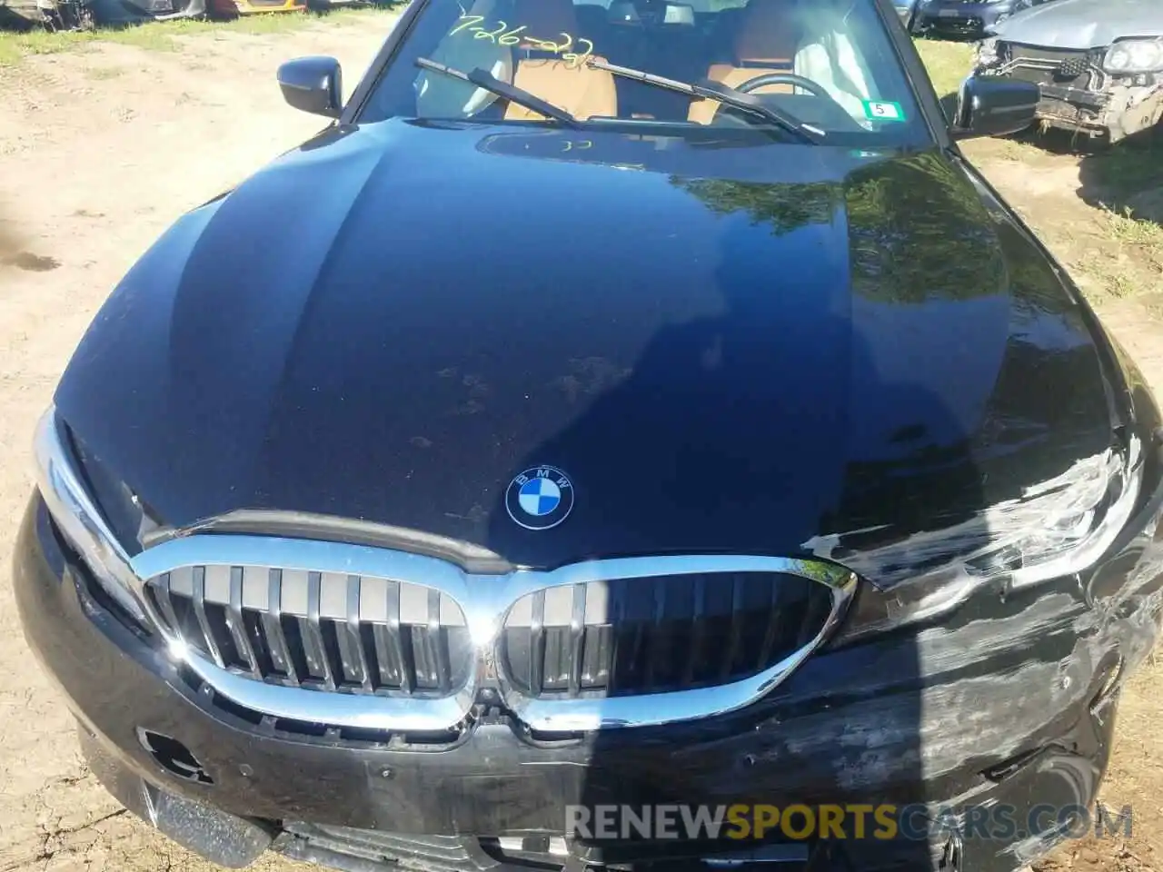 7 Photograph of a damaged car 3MW5R7J0XM8B55053 BMW 3 SERIES 2021