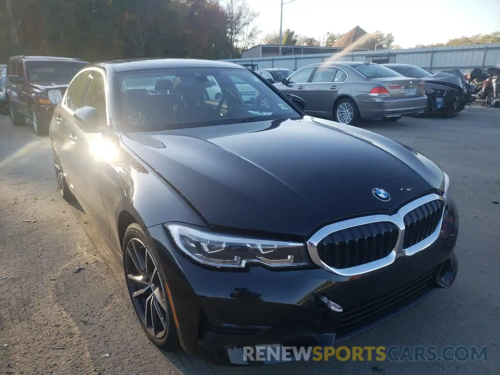 1 Photograph of a damaged car 3MW5R7J0XM8B68885 BMW 3 SERIES 2021