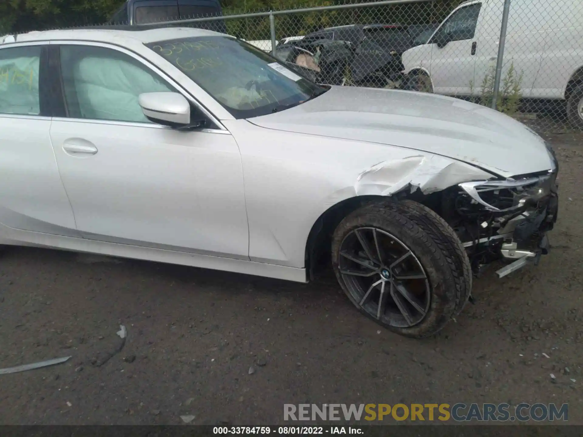 6 Photograph of a damaged car 3MW5R7J0XM8B84780 BMW 3 SERIES 2021