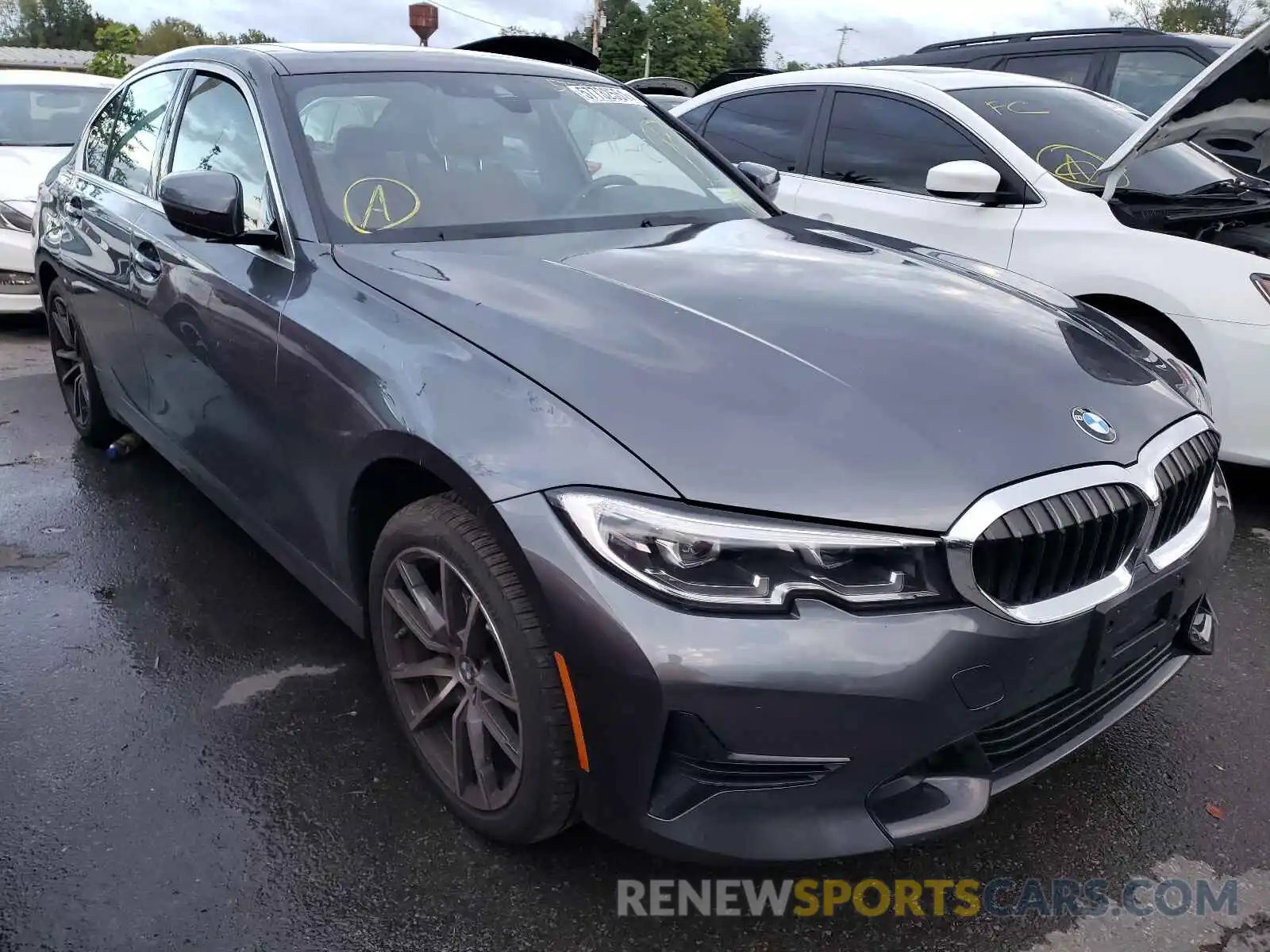 1 Photograph of a damaged car 3MW5R7J0XM8B85444 BMW 3 SERIES 2021