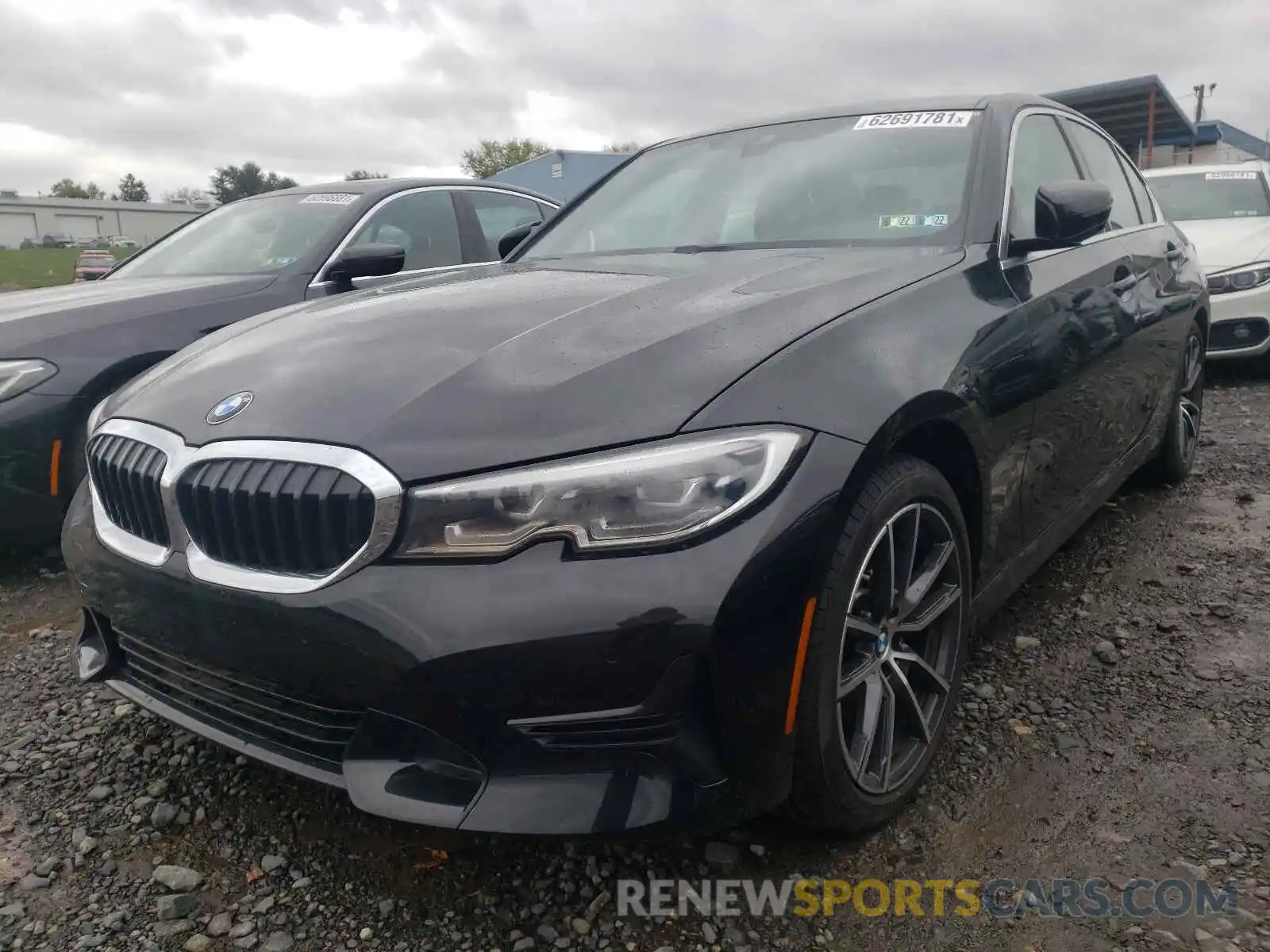 2 Photograph of a damaged car 3MW5R7J0XM8C01397 BMW 3 SERIES 2021