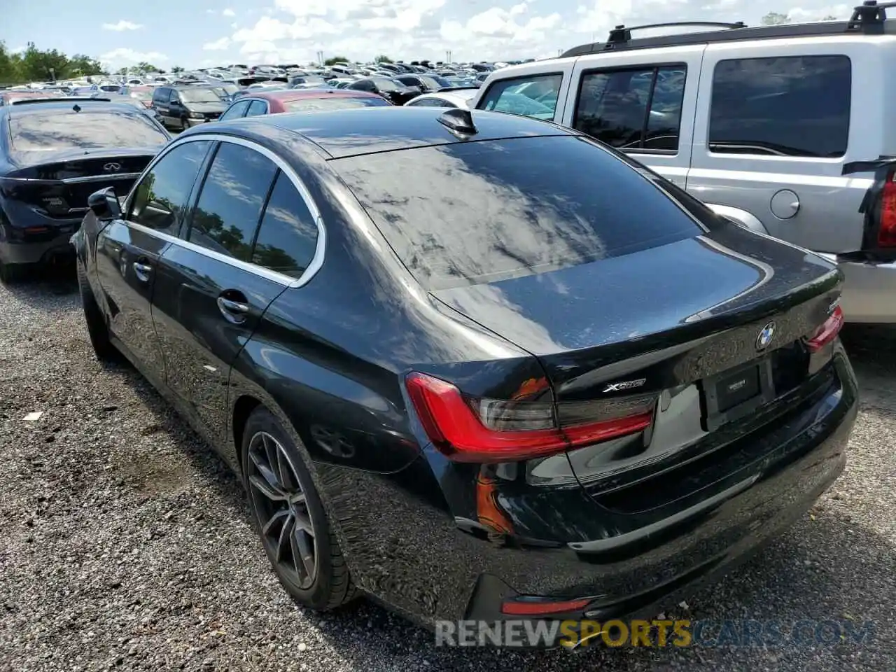 3 Photograph of a damaged car 3MW5R7J0XM8C18183 BMW 3 SERIES 2021