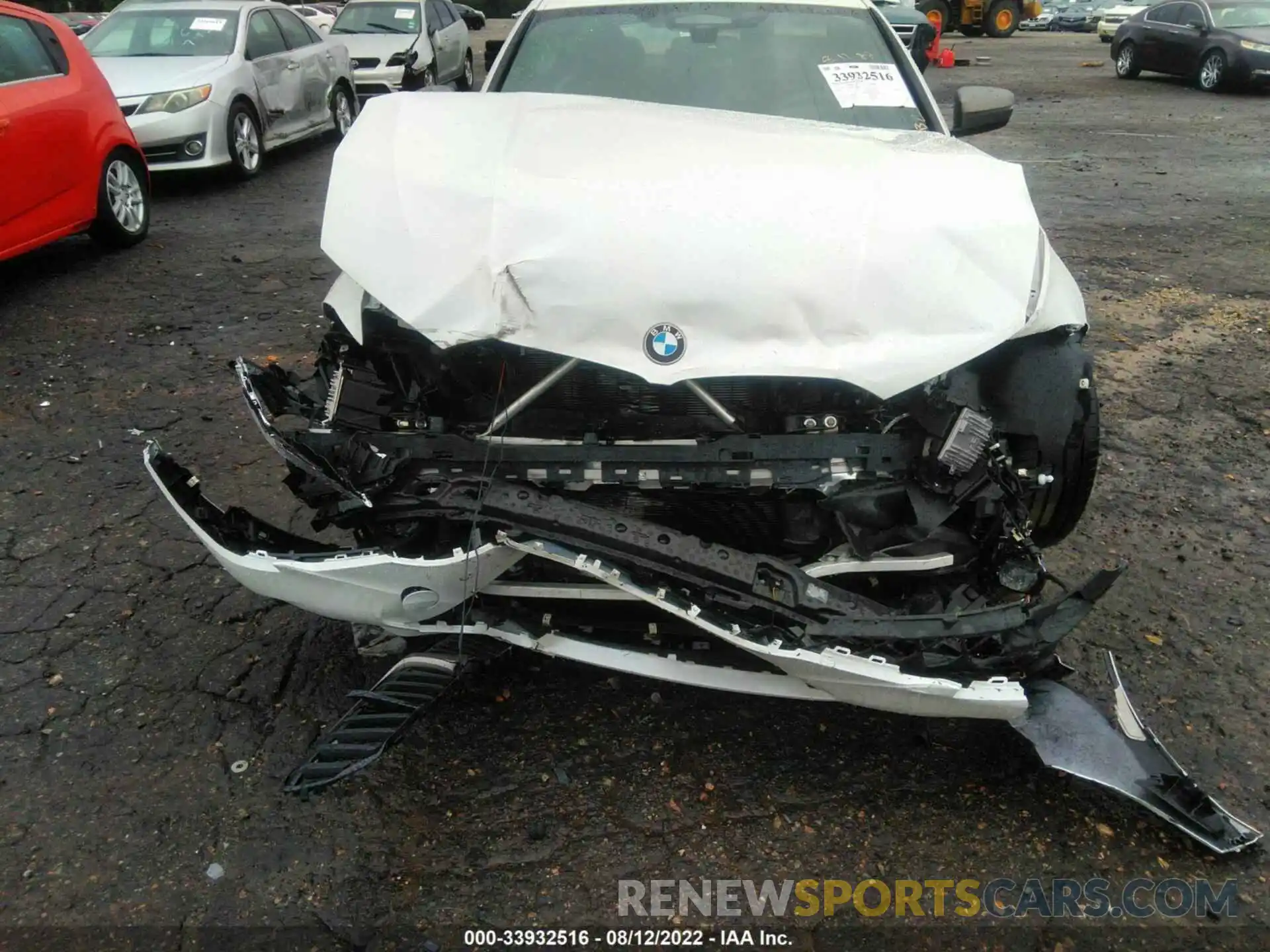 6 Photograph of a damaged car 3MW5U7J02M8B52145 BMW 3 SERIES 2021