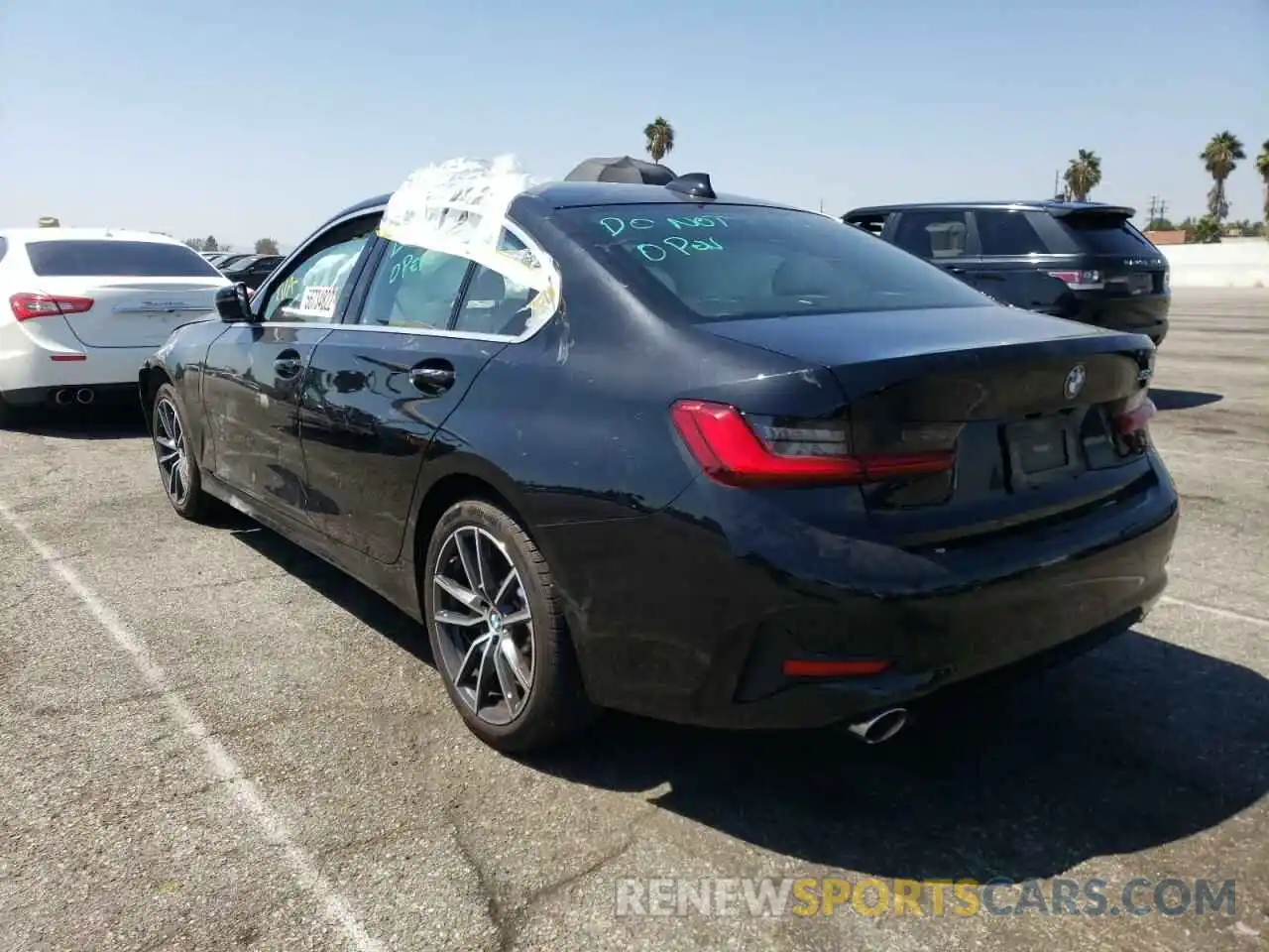 3 Photograph of a damaged car WBA5P7C02MFK96855 BMW 3 SERIES 2021