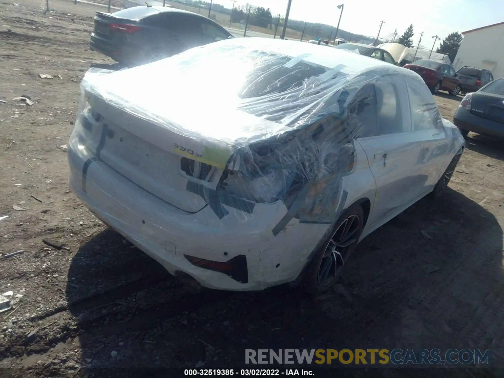 4 Photograph of a damaged car WBA5P9C03MFL24075 BMW 3 SERIES 2021