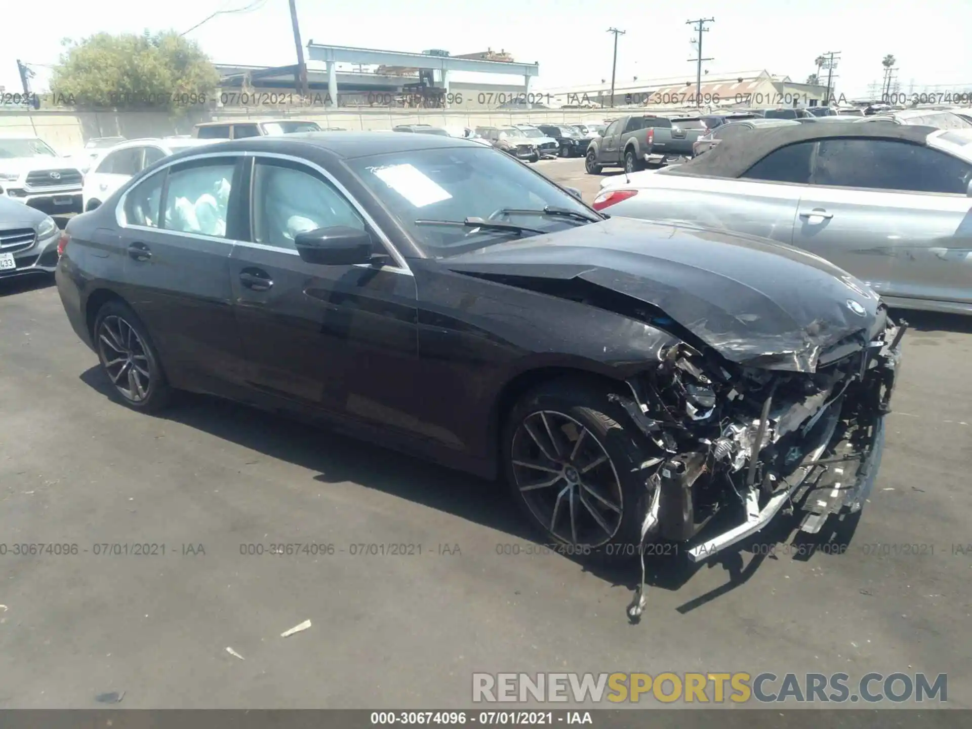 1 Photograph of a damaged car WBA5R1C05MFK53635 BMW 3 SERIES 2021