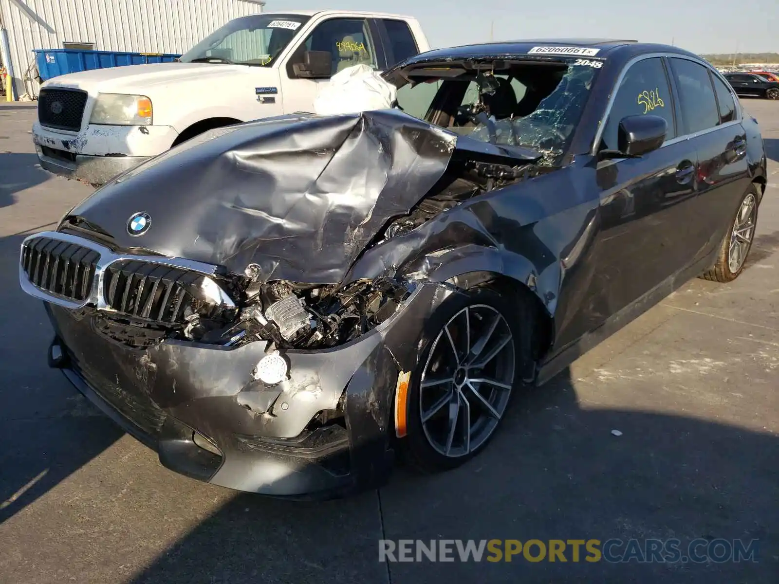 2 Photograph of a damaged car WBA5R1C07MFK52048 BMW 3 SERIES 2021