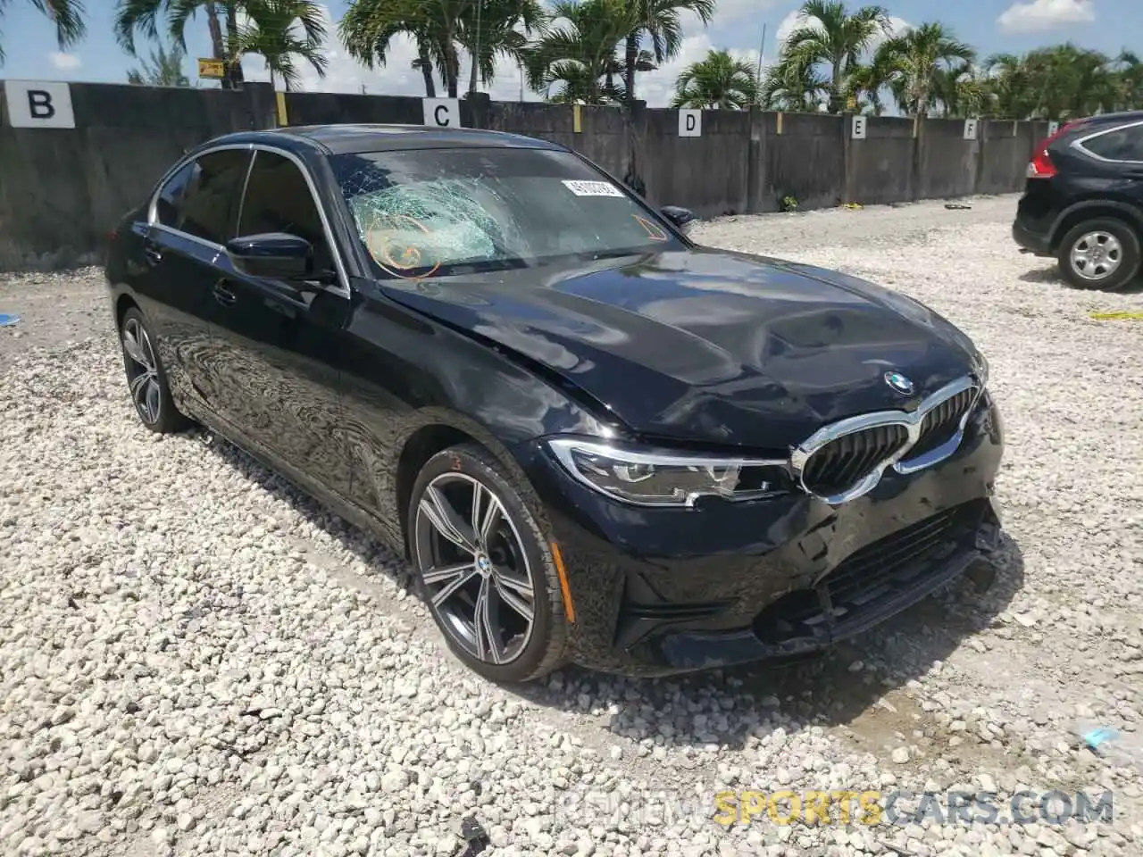 1 Photograph of a damaged car WBA5R1C07MFL53204 BMW 3 SERIES 2021