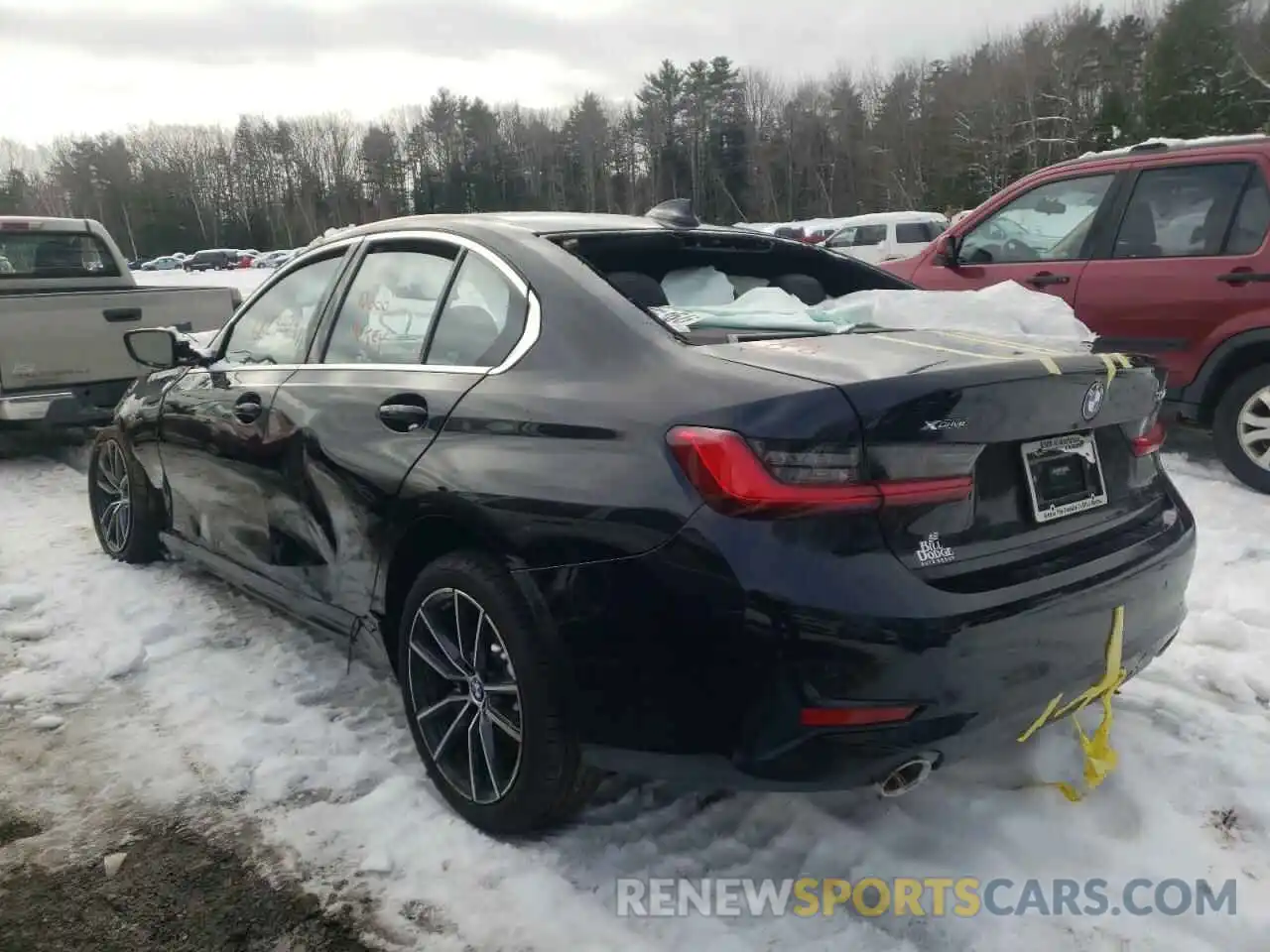 3 Photograph of a damaged car WBA5R7C07MFL58387 BMW 3 SERIES 2021