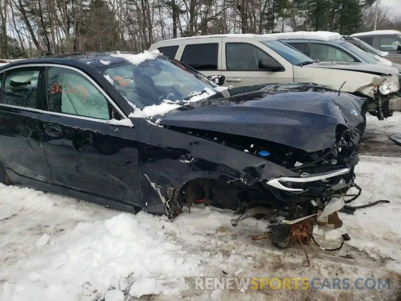 9 Photograph of a damaged car WBA5R7C07MFL58387 BMW 3 SERIES 2021