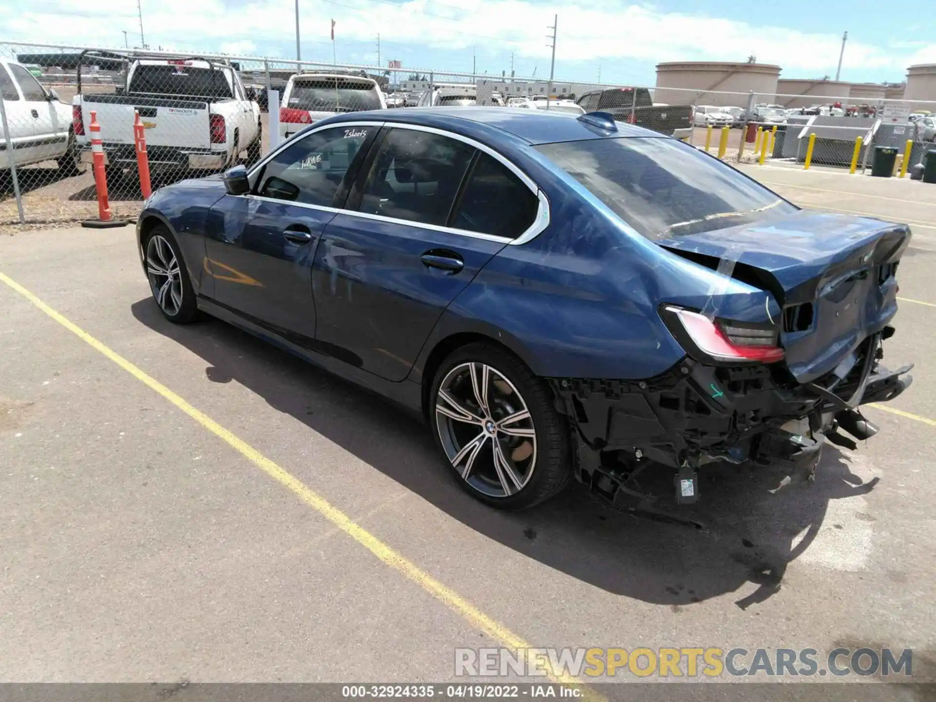 3 Photograph of a damaged car WBA5R7C09MFK36484 BMW 3 SERIES 2021