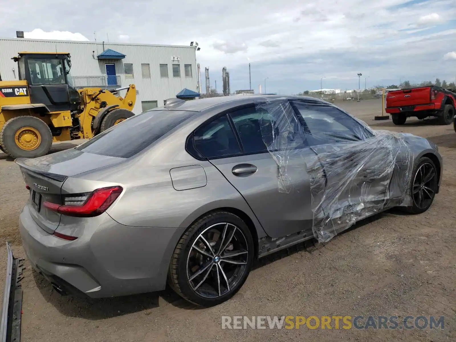 4 Photograph of a damaged car WBA5R7C09MFK49297 BMW 3 SERIES 2021