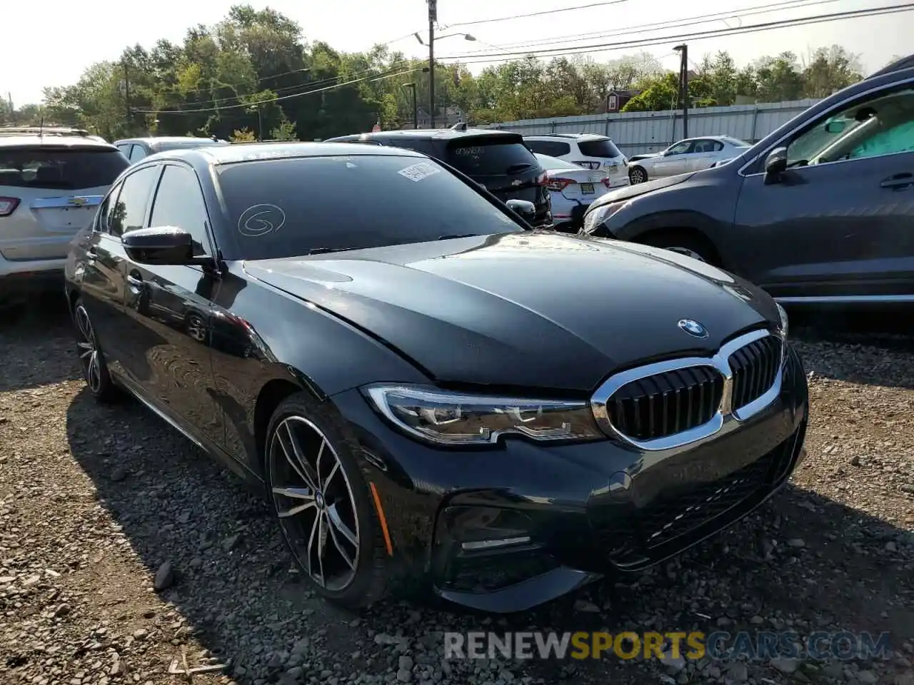 1 Photograph of a damaged car WBA5R7C09MFL49979 BMW 3 SERIES 2021