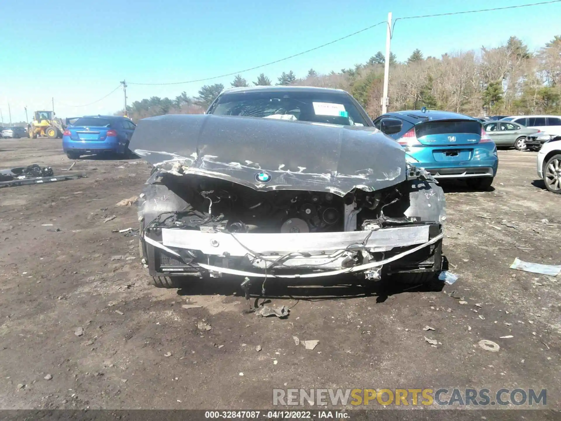 6 Photograph of a damaged car WBA5U9C00MFL10076 BMW 3 SERIES 2021