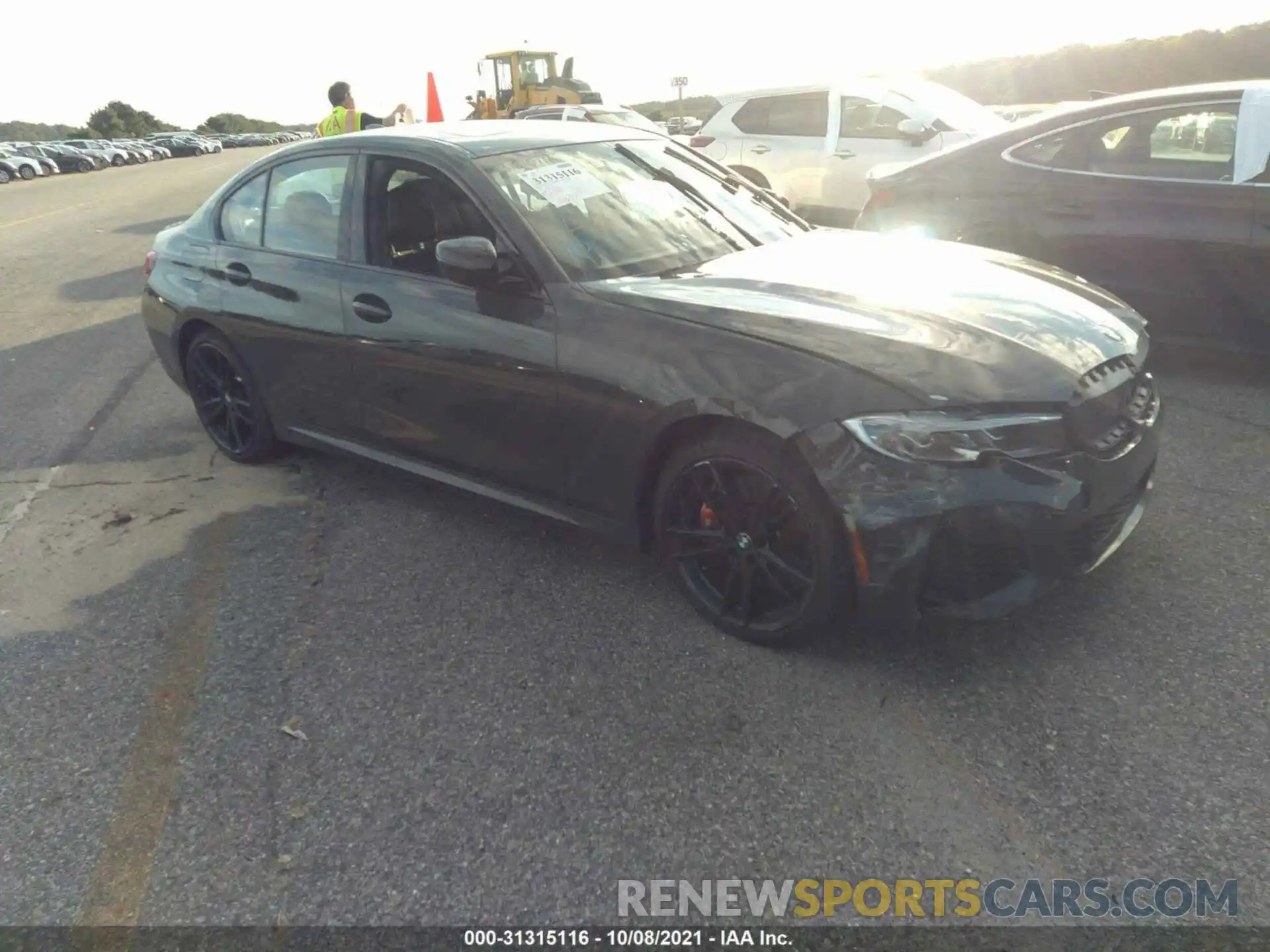 1 Photograph of a damaged car WBA5U9C02MFL39028 BMW 3 SERIES 2021