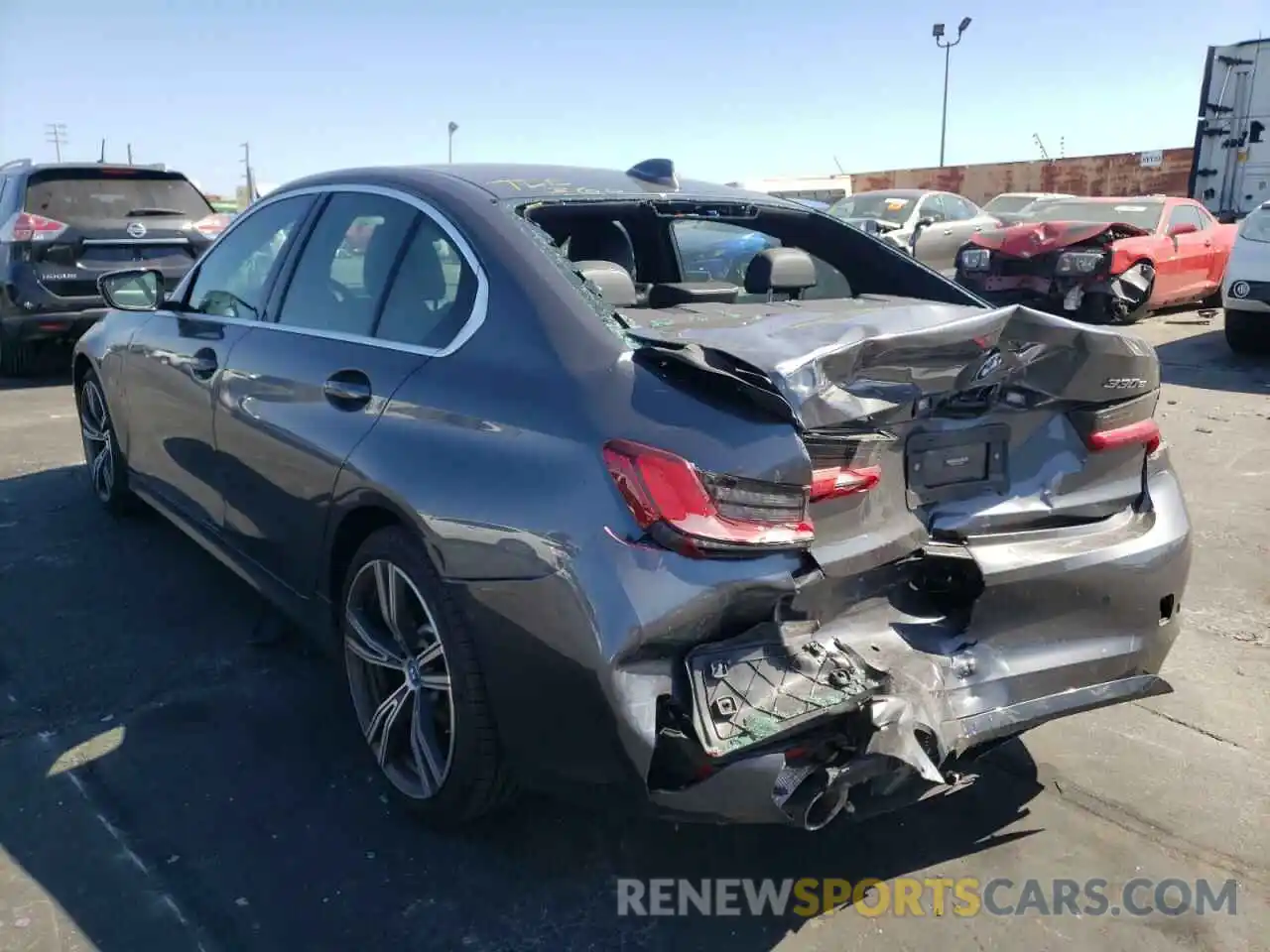 3 Photograph of a damaged car 3MW5P7J01N8C36580 BMW 3 SERIES 2022