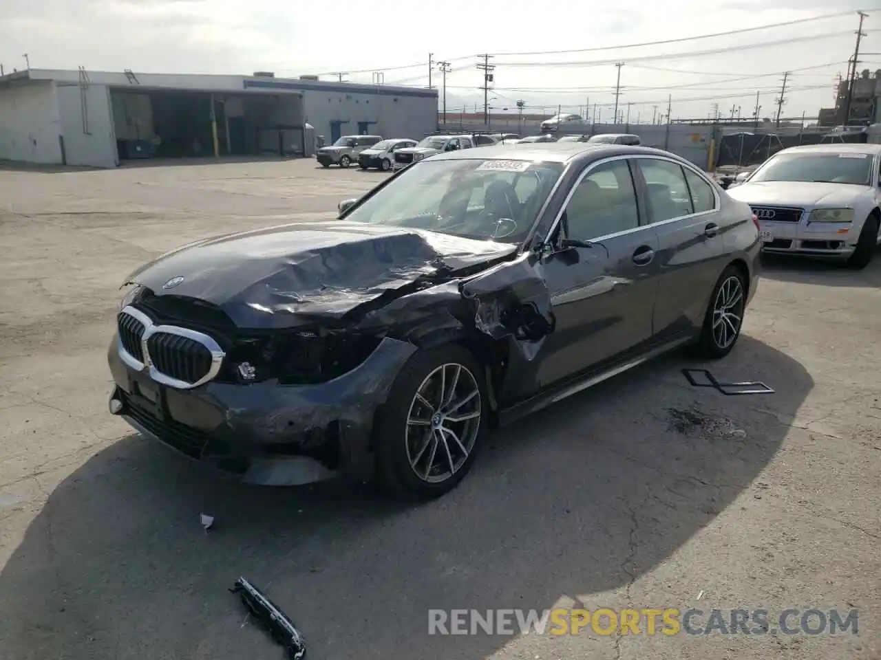 2 Photograph of a damaged car 3MW5P7J02N8C38855 BMW 3 SERIES 2022