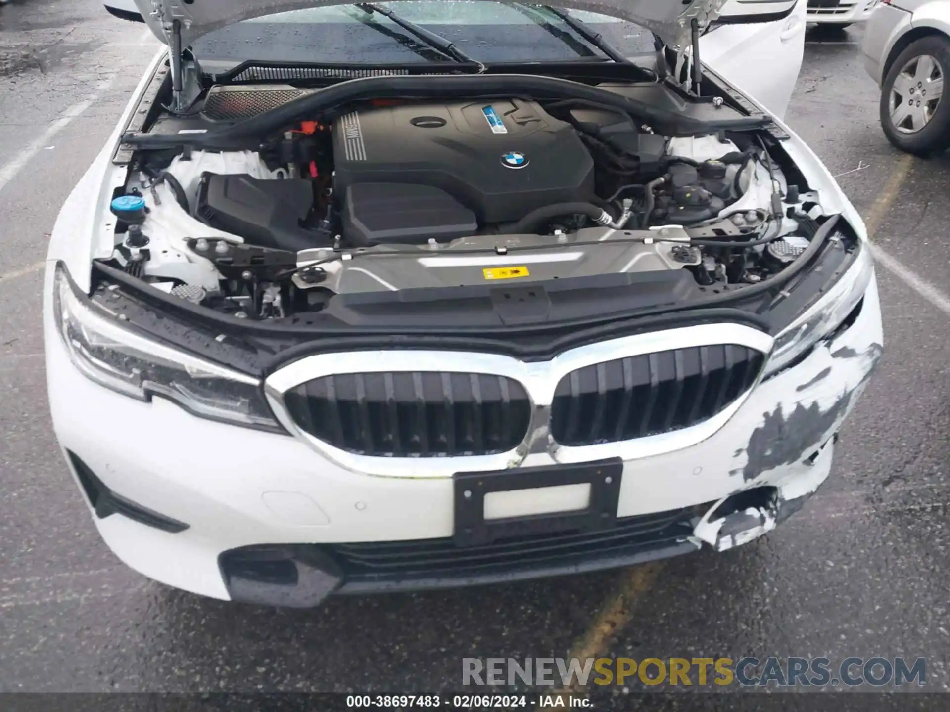 10 Фотография поврежденного автомобиля 3MW5P7J03N8C68608 BMW 3 SERIES 2022