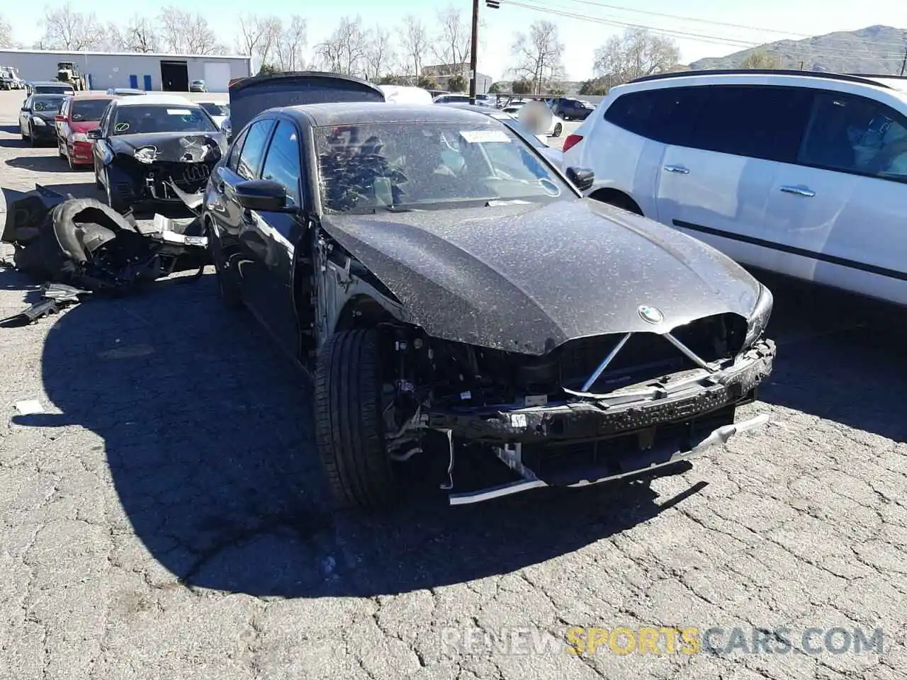 9 Photograph of a damaged car 3MW5R1J00N8C28672 BMW 3 SERIES 2022