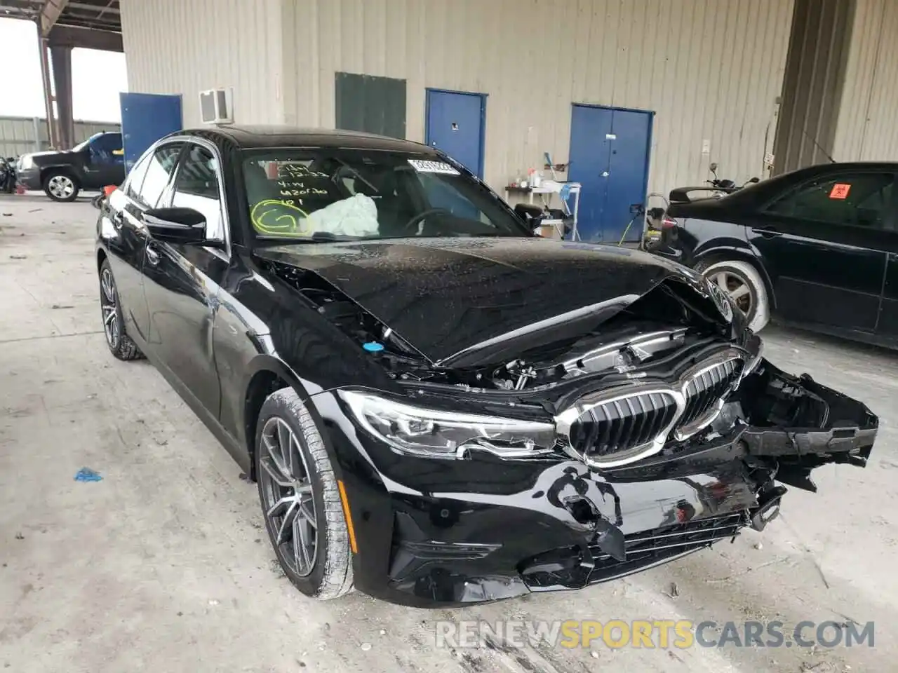 1 Photograph of a damaged car 3MW5R1J00N8C43124 BMW 3 SERIES 2022