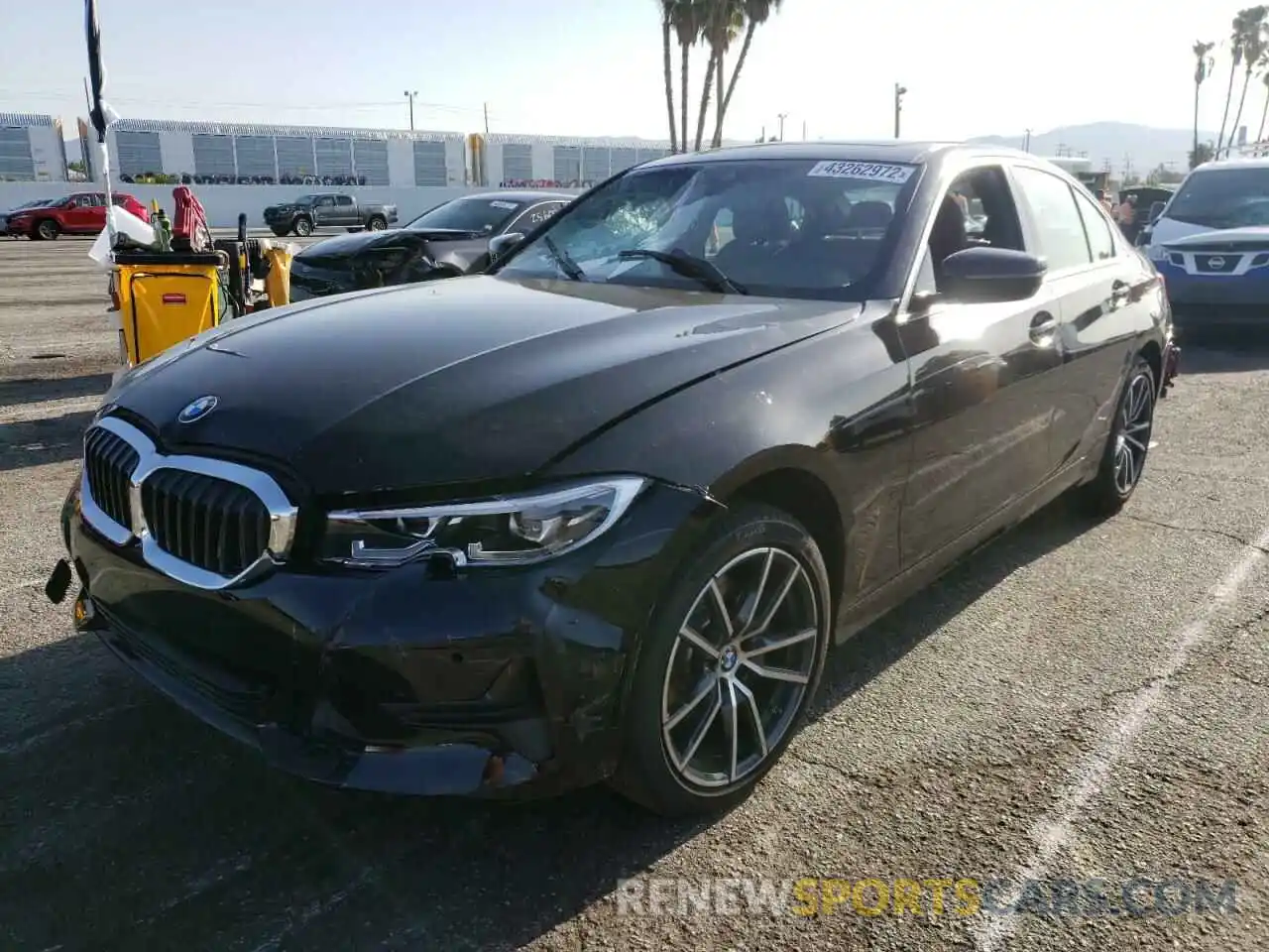 2 Photograph of a damaged car 3MW5R1J02N8C47482 BMW 3 SERIES 2022