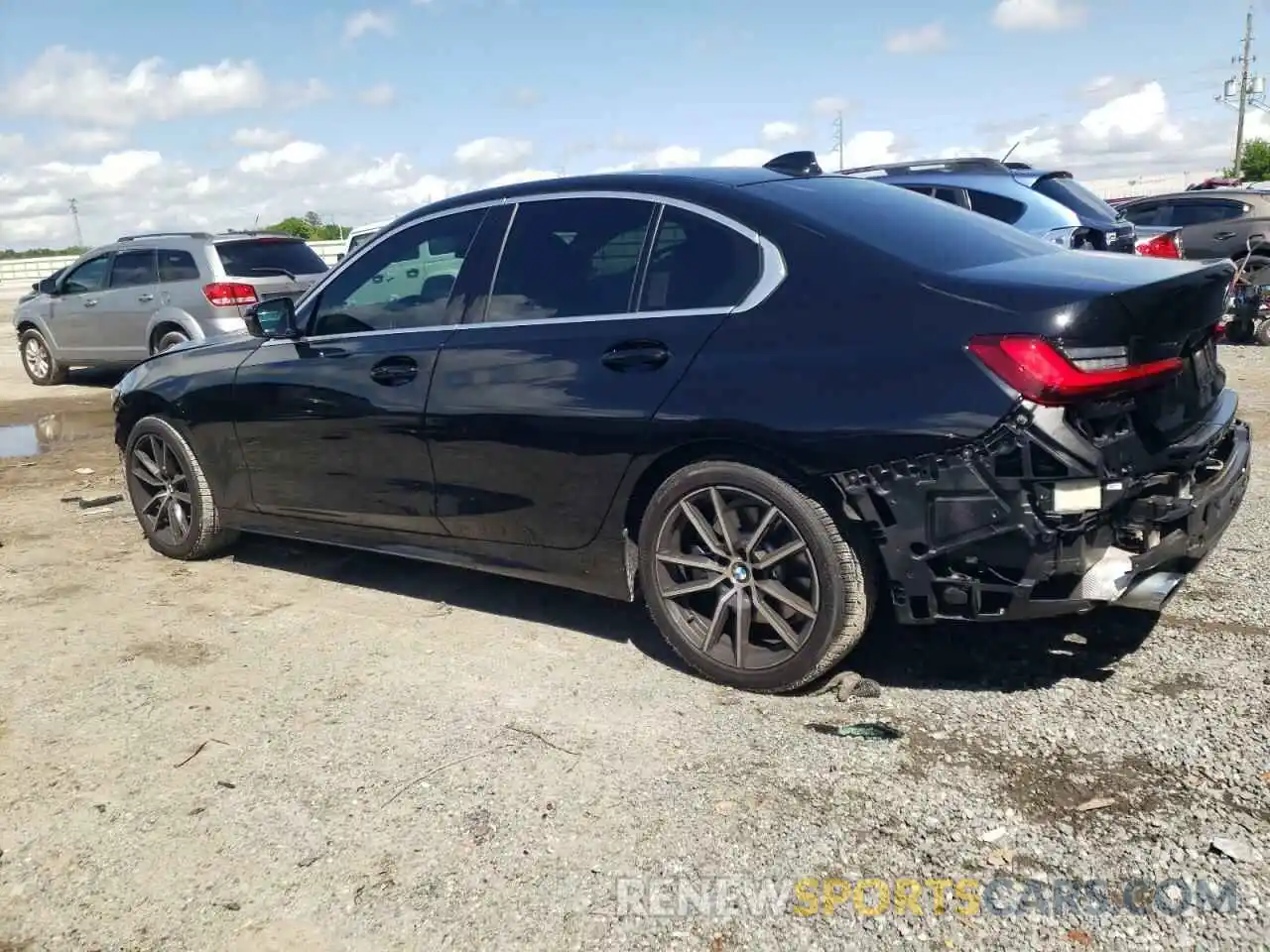 2 Фотография поврежденного автомобиля 3MW5R1J02N8C58370 BMW 3 SERIES 2022