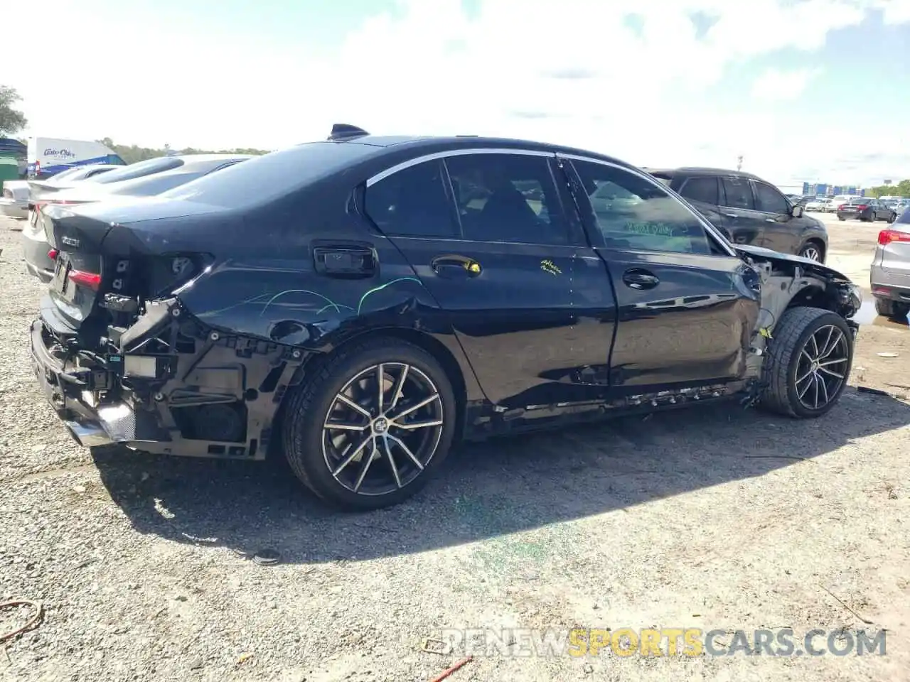 3 Фотография поврежденного автомобиля 3MW5R1J02N8C58370 BMW 3 SERIES 2022
