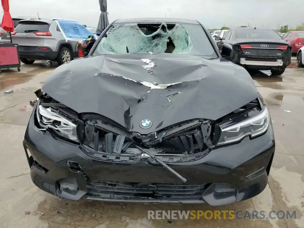 5 Photograph of a damaged car 3MW5R1J03N8C22428 BMW 3 SERIES 2022