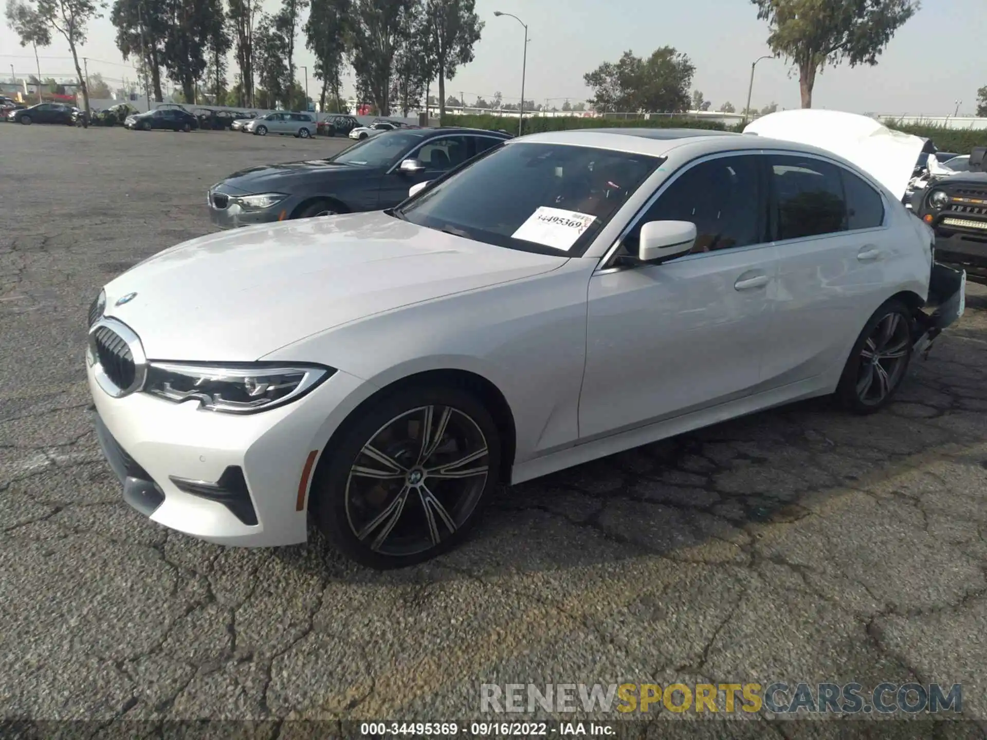 2 Photograph of a damaged car 3MW5R1J03N8C44011 BMW 3 SERIES 2022