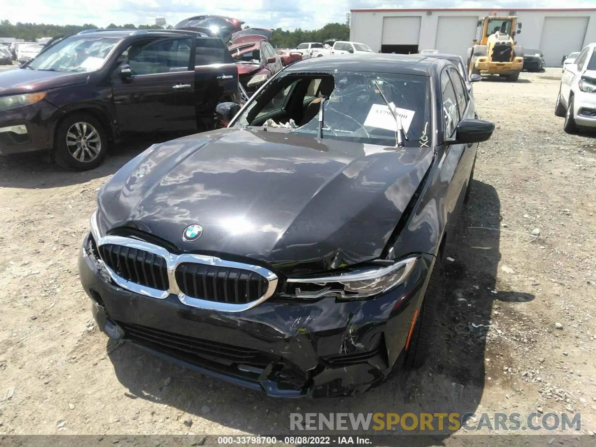 6 Photograph of a damaged car 3MW5R1J05N8C49887 BMW 3 SERIES 2022