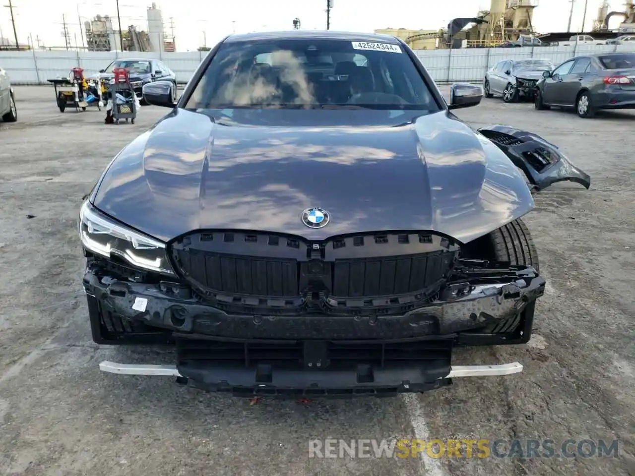 5 Photograph of a damaged car 3MW5R1J08N8C35577 BMW 3 SERIES 2022