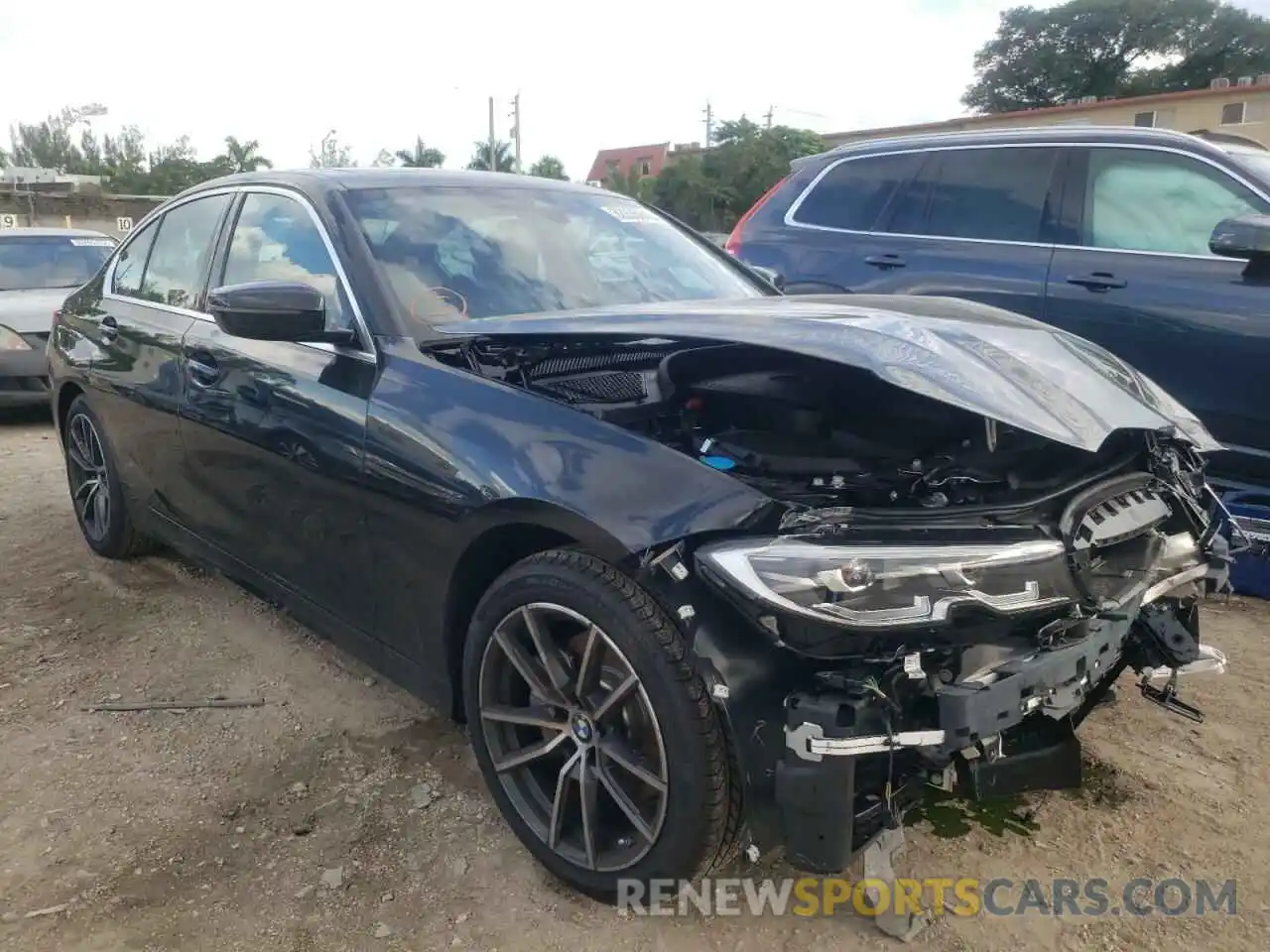 1 Photograph of a damaged car 3MW5R1J09N8C33403 BMW 3 SERIES 2022