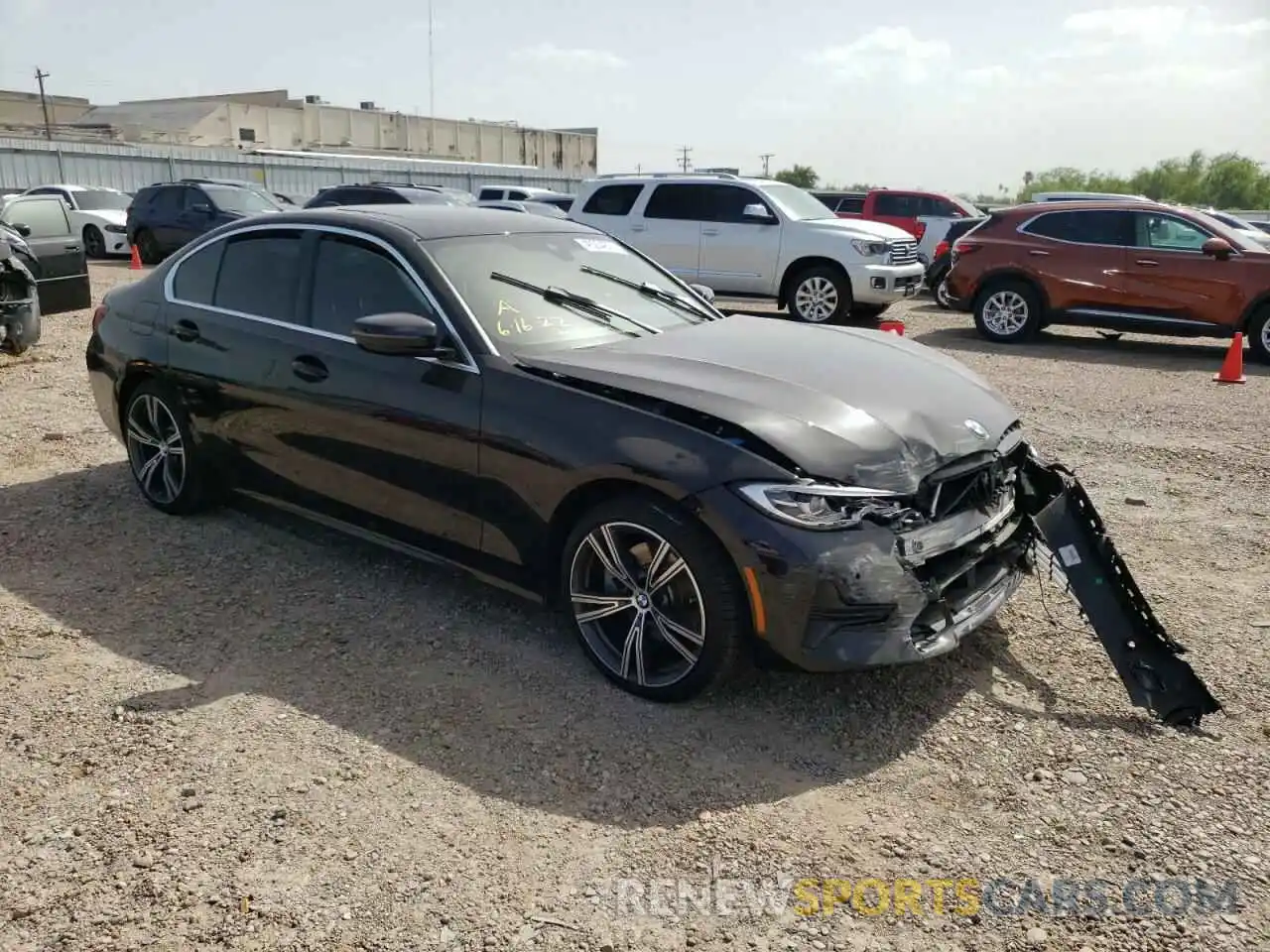 1 Photograph of a damaged car 3MW5R1J09N8C42862 BMW 3 SERIES 2022