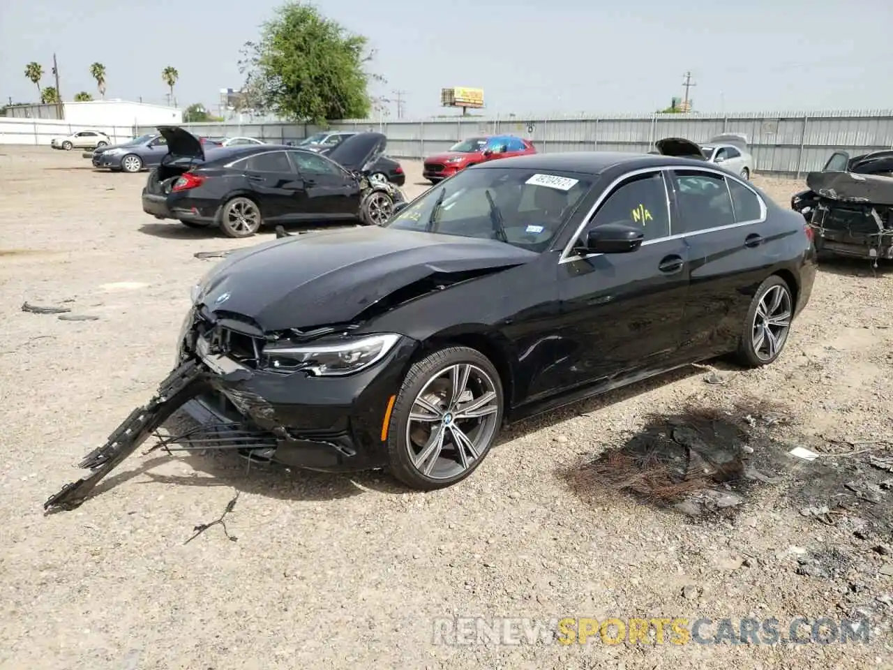 2 Photograph of a damaged car 3MW5R1J09N8C42862 BMW 3 SERIES 2022