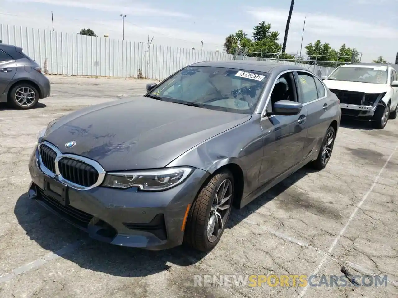 2 Photograph of a damaged car 3MW5R1J09N8C59080 BMW 3 SERIES 2022