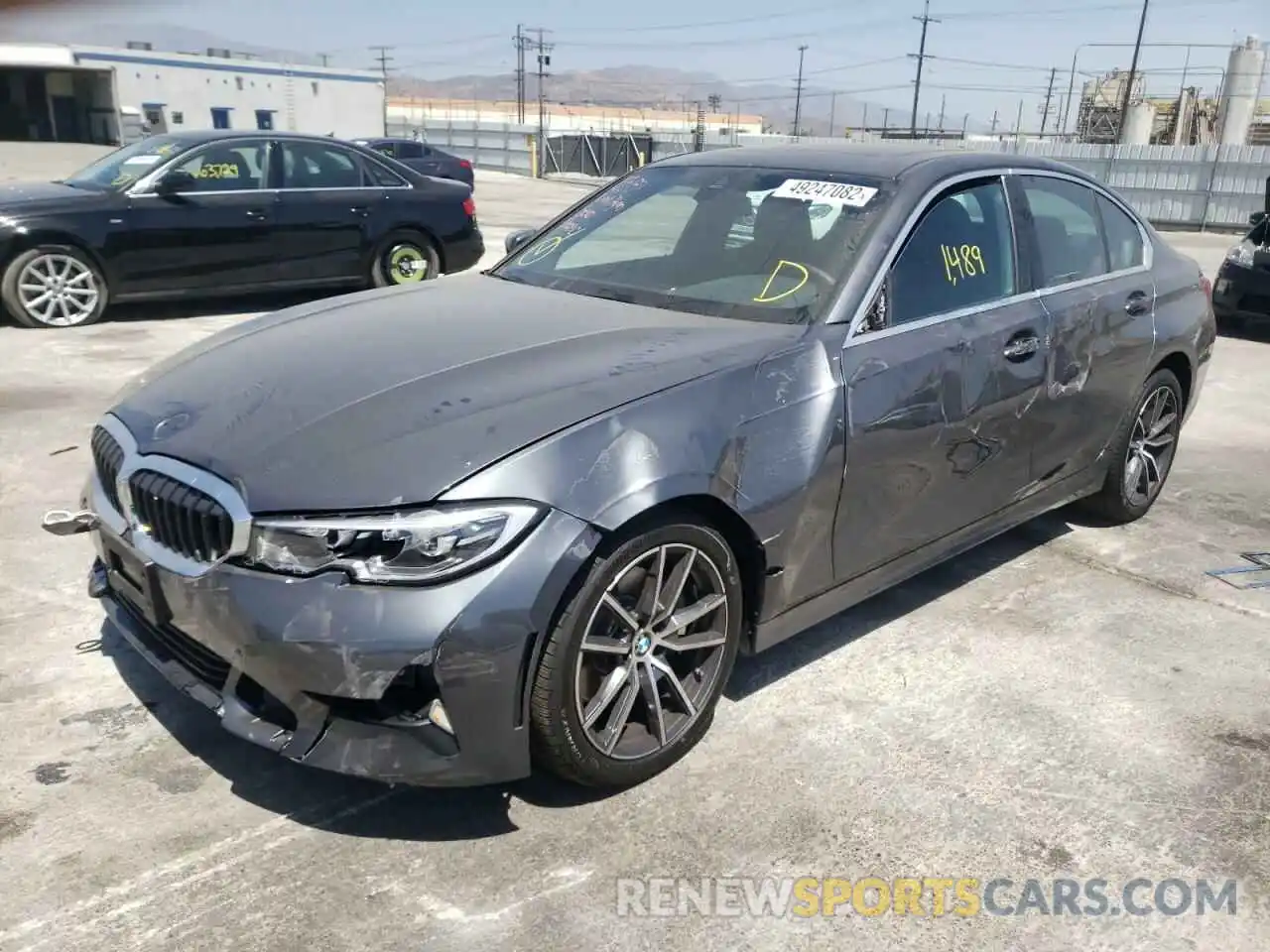 9 Photograph of a damaged car 3MW5R1J0XN8C56429 BMW 3 SERIES 2022