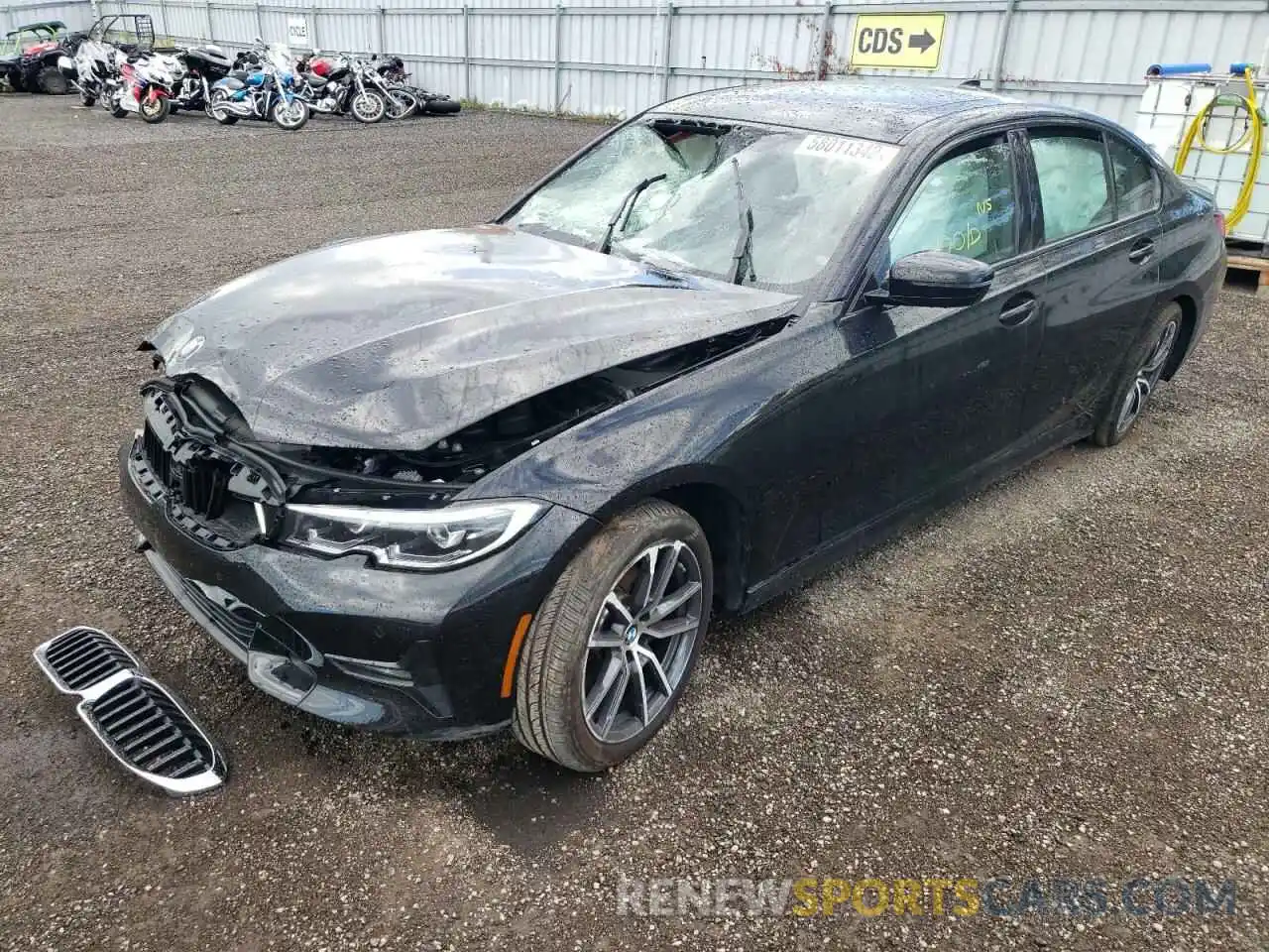 2 Photograph of a damaged car 3MW5R7J00N8C56524 BMW 3 SERIES 2022