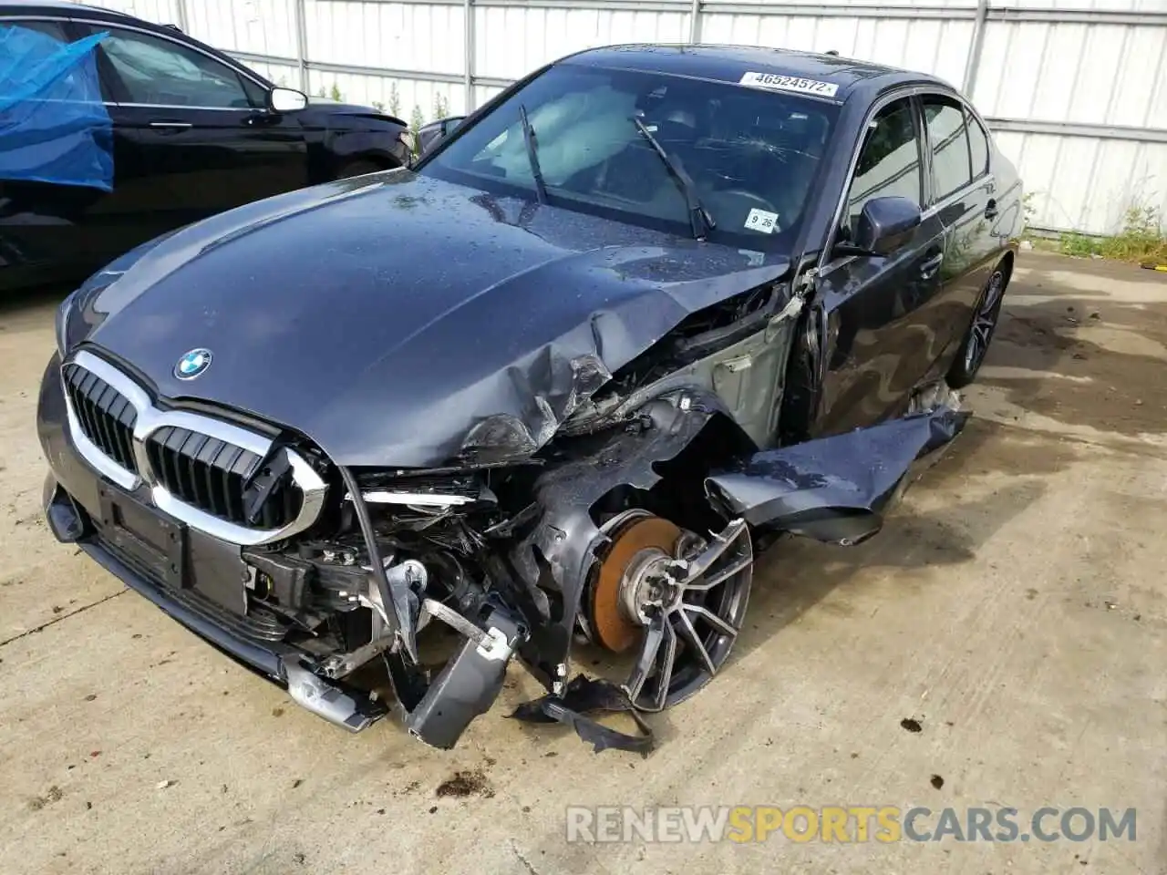 2 Photograph of a damaged car 3MW5R7J01N8C23578 BMW 3 SERIES 2022