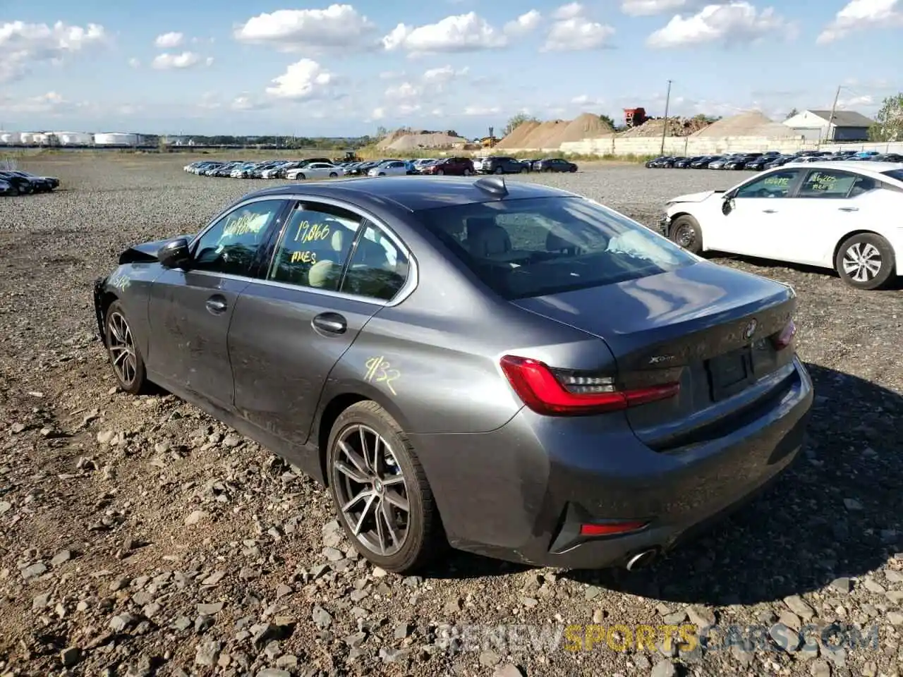 3 Фотография поврежденного автомобиля 3MW5R7J04N8C22862 BMW 3 SERIES 2022