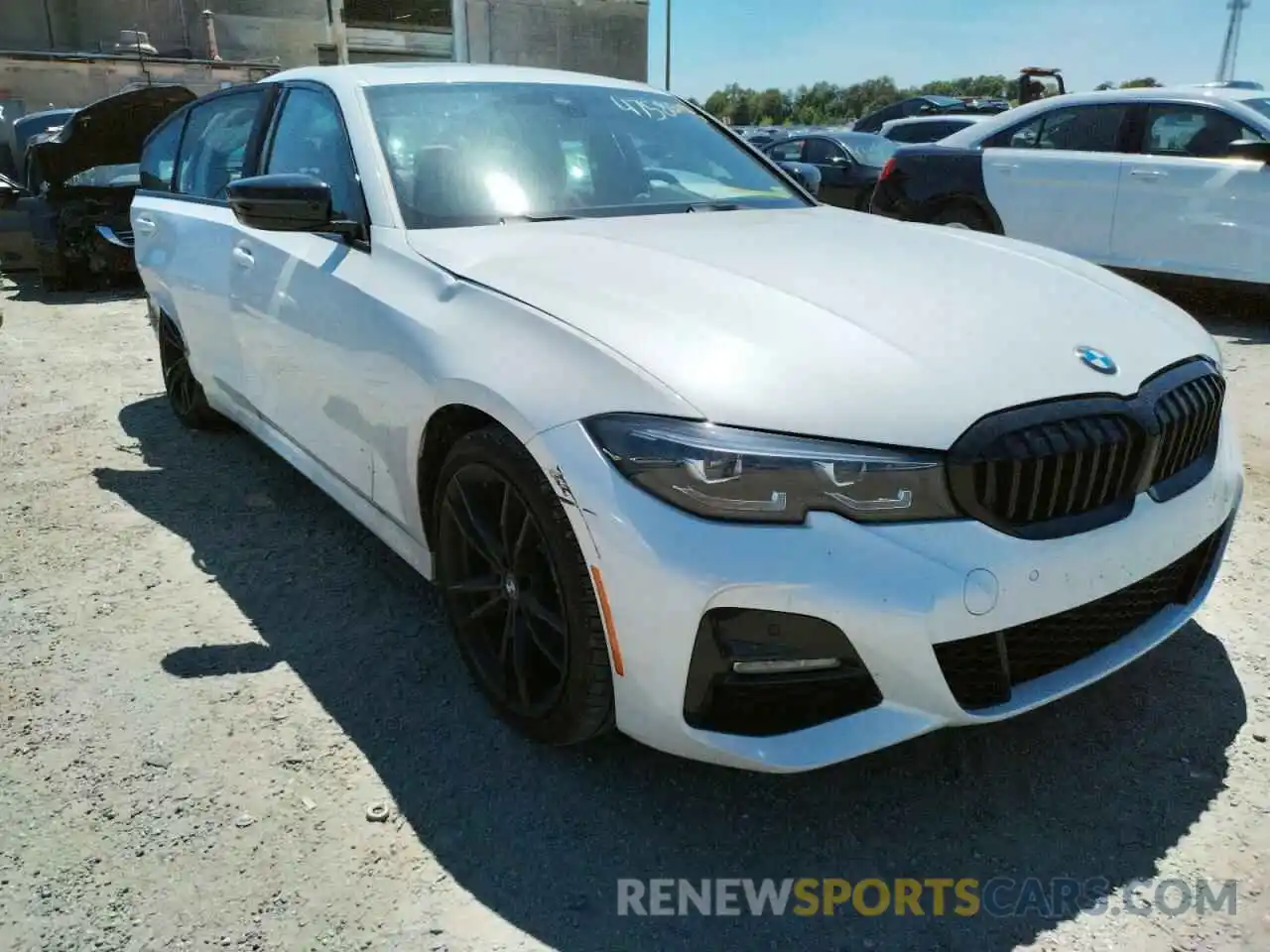 1 Photograph of a damaged car 3MW5R7J04N8C26779 BMW 3 SERIES 2022