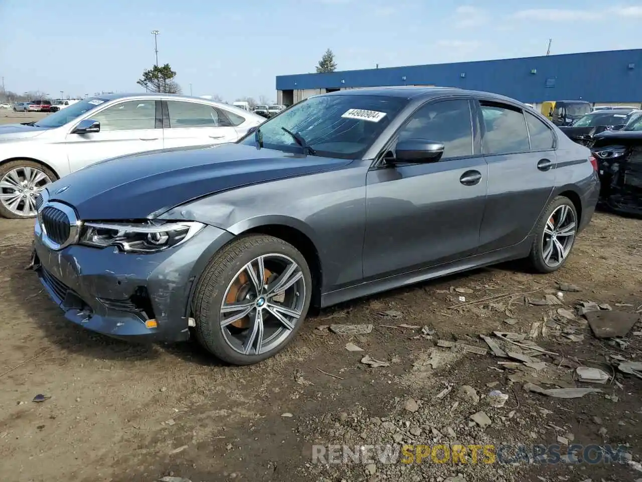 1 Photograph of a damaged car 3MW5R7J04N8C65839 BMW 3 SERIES 2022